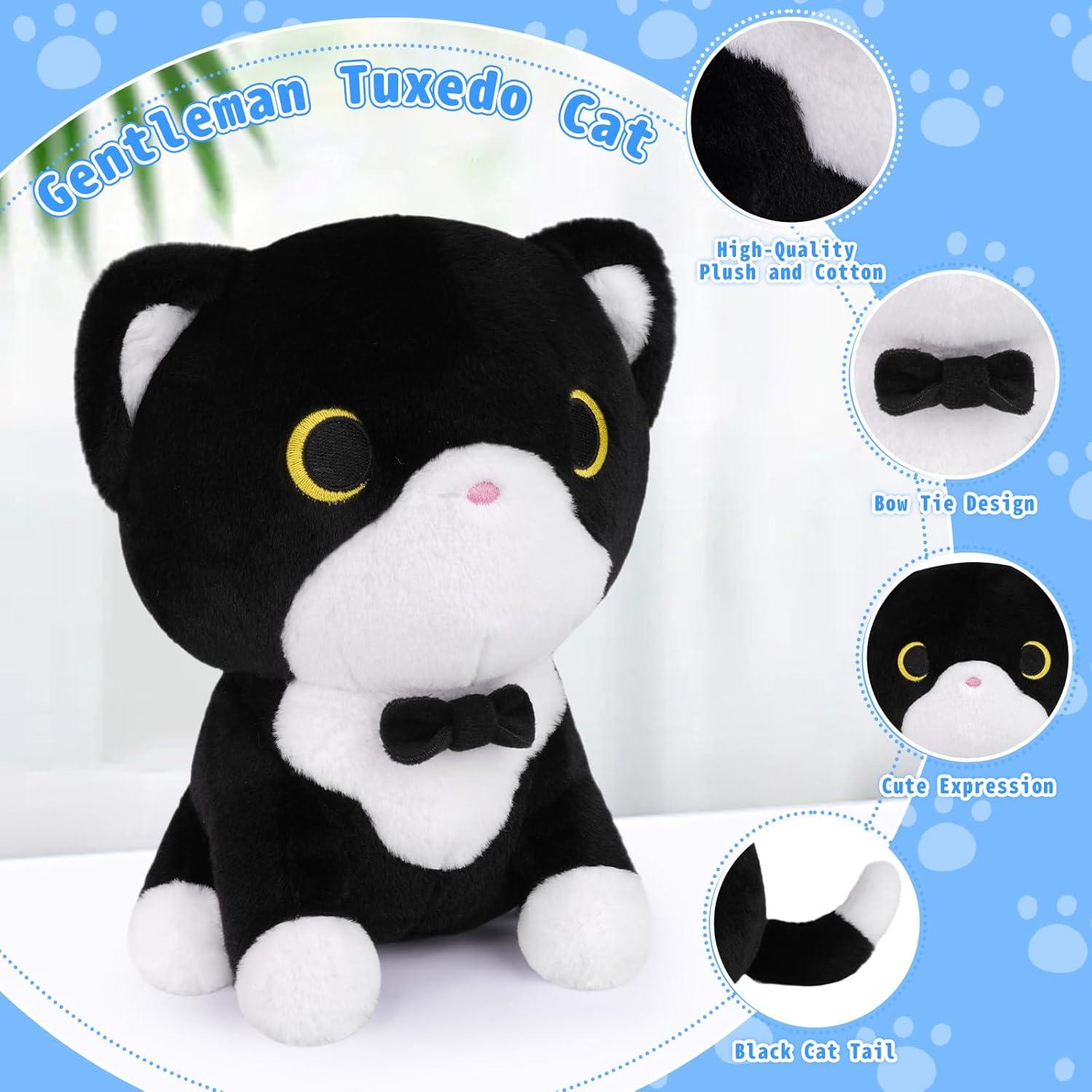 Juguete de Peluche Gato Esmoquin LSYDCARM 20x26x1 cm