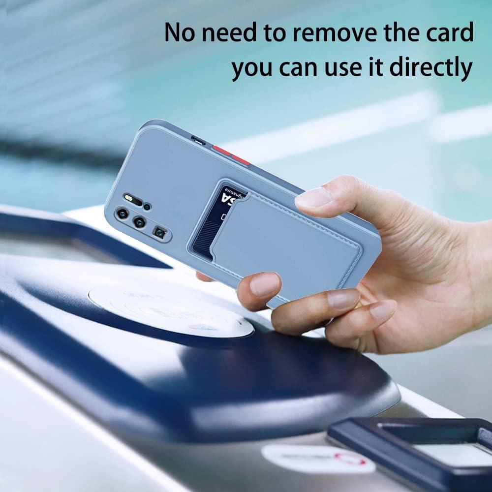 Funda Silicona TPU Huawei P30 Pro con Soporte para Tarjetas