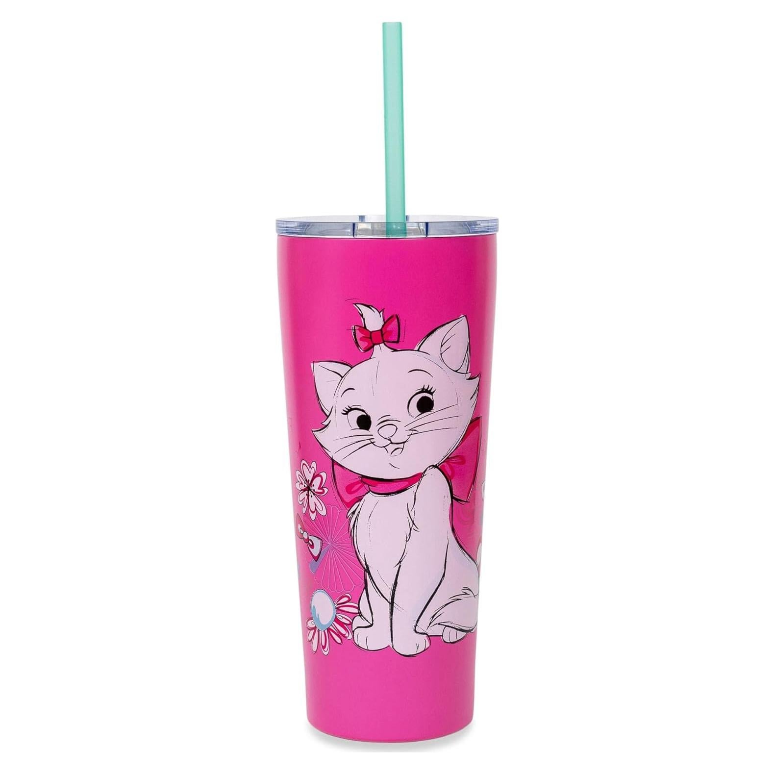 Taza de Acero Inoxidable Doble Pared Silver Buffalo Marie 620 ml