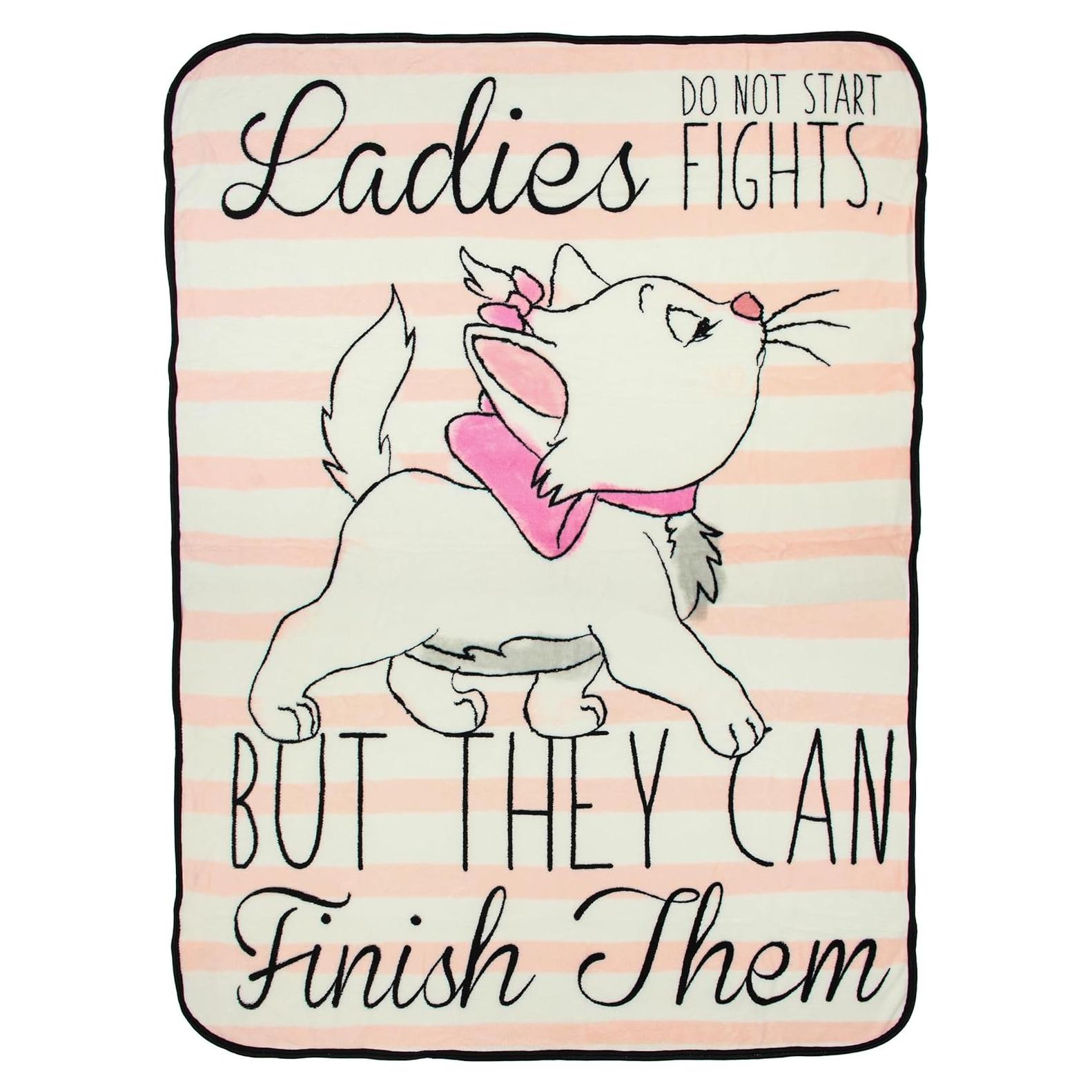 Manta Micro Raschel Disney Aristocats Marie 152x116cm