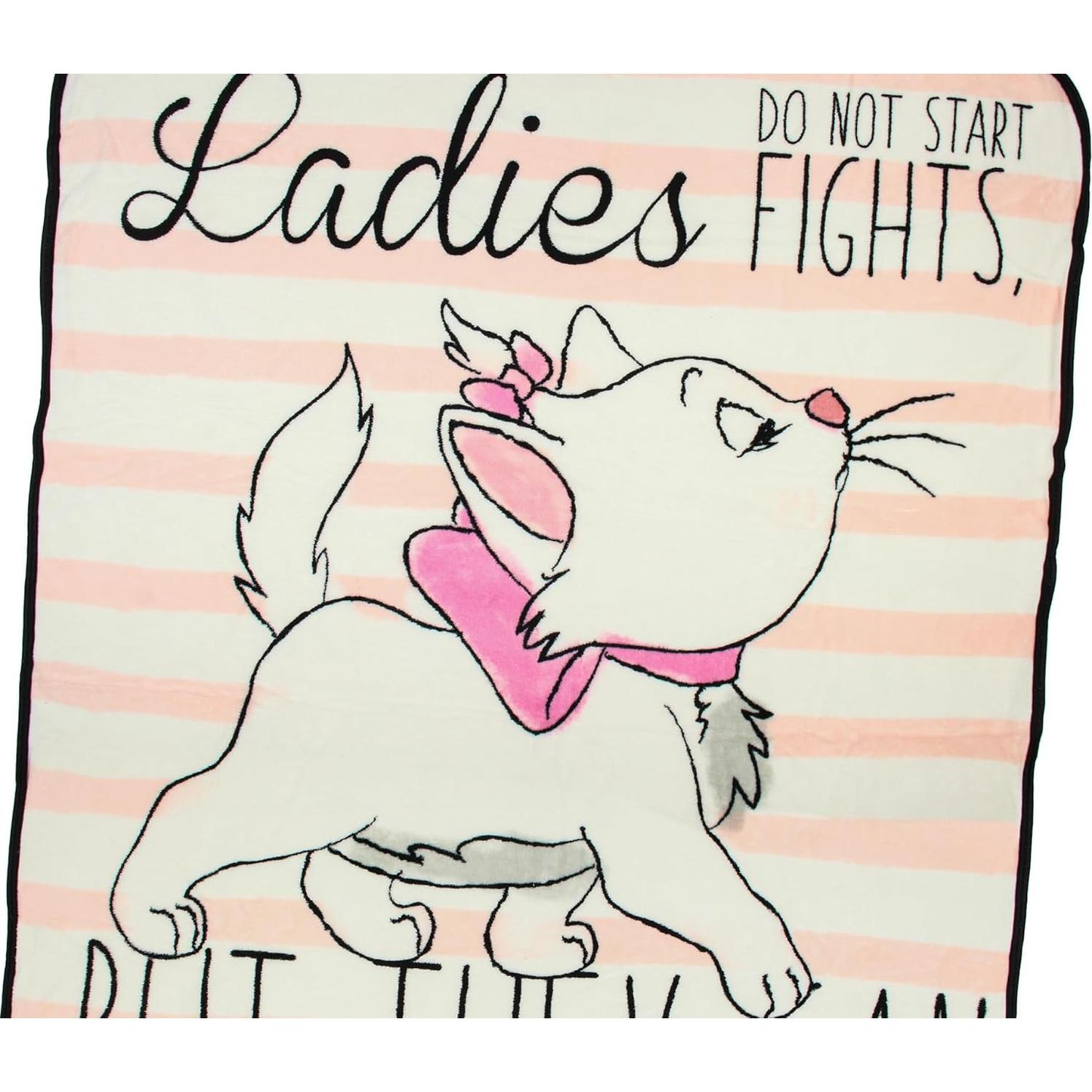 Manta Micro Raschel Disney Aristocats Marie 152x116cm