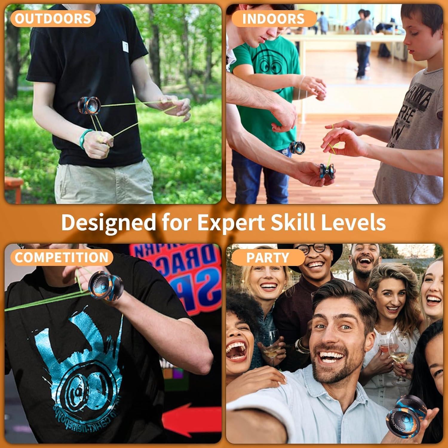 Yoyo Profesional WATIEOBOO C130 para Niños 8-12 Años