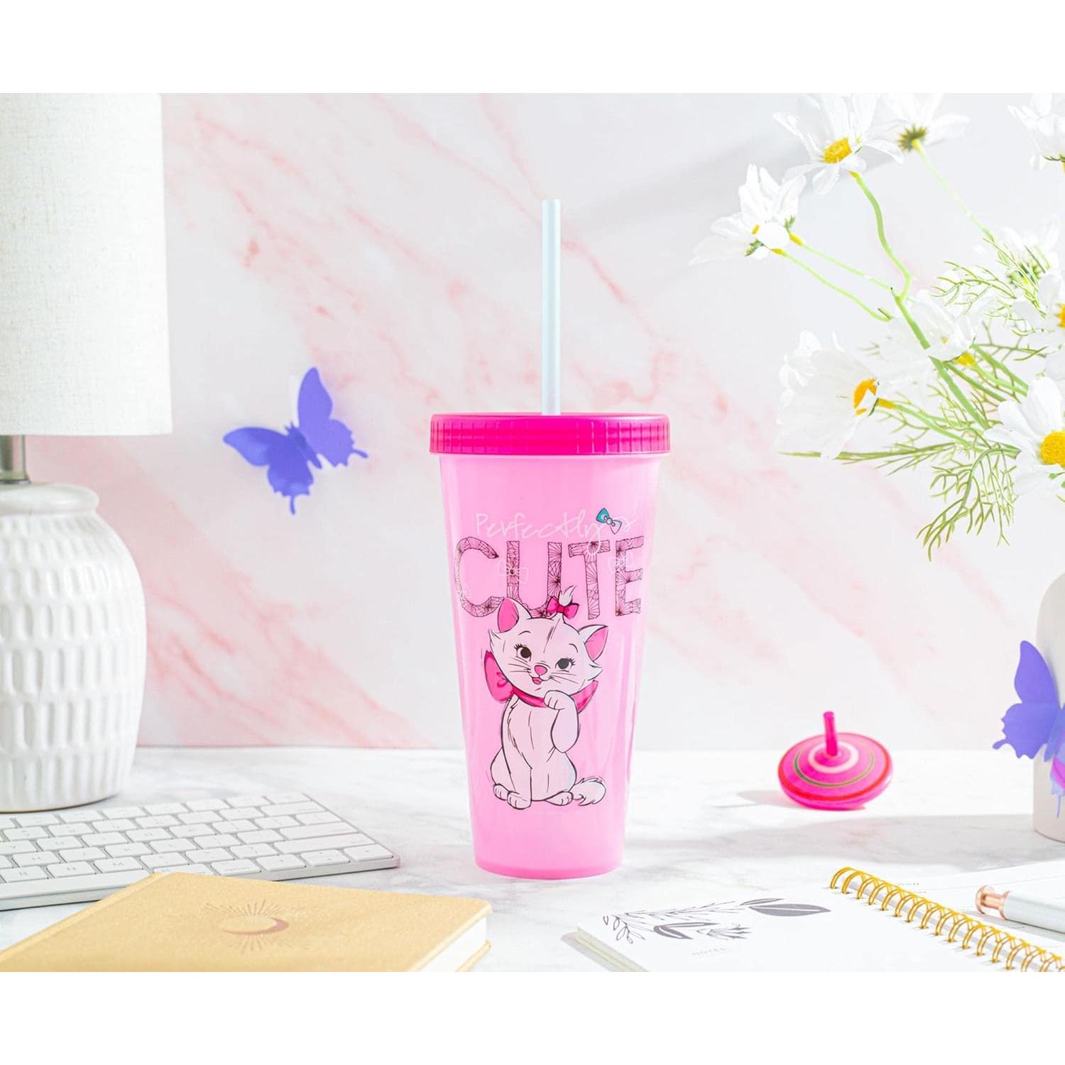 Vaso de Viaje Cambiante de Color Disney Marie 710 ml