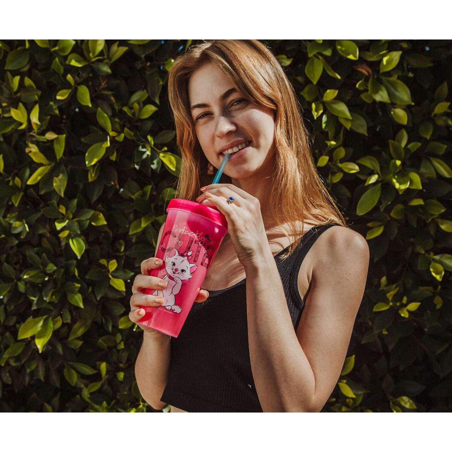 Vaso de Viaje Cambiante de Color Disney Marie 710 ml