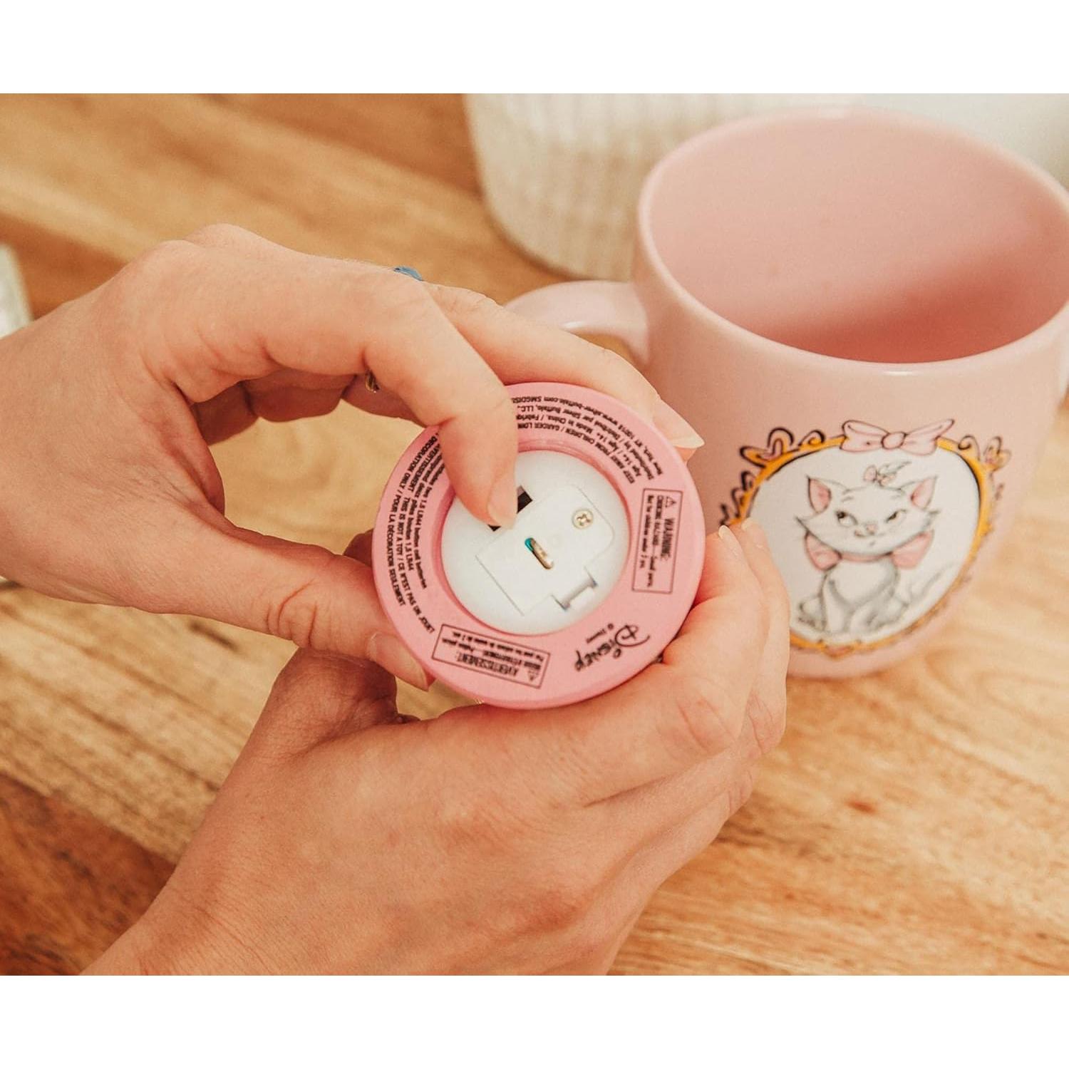 Globo de Nieve Iluminado Silver Buffalo Disney Aristocats Marie 55mm