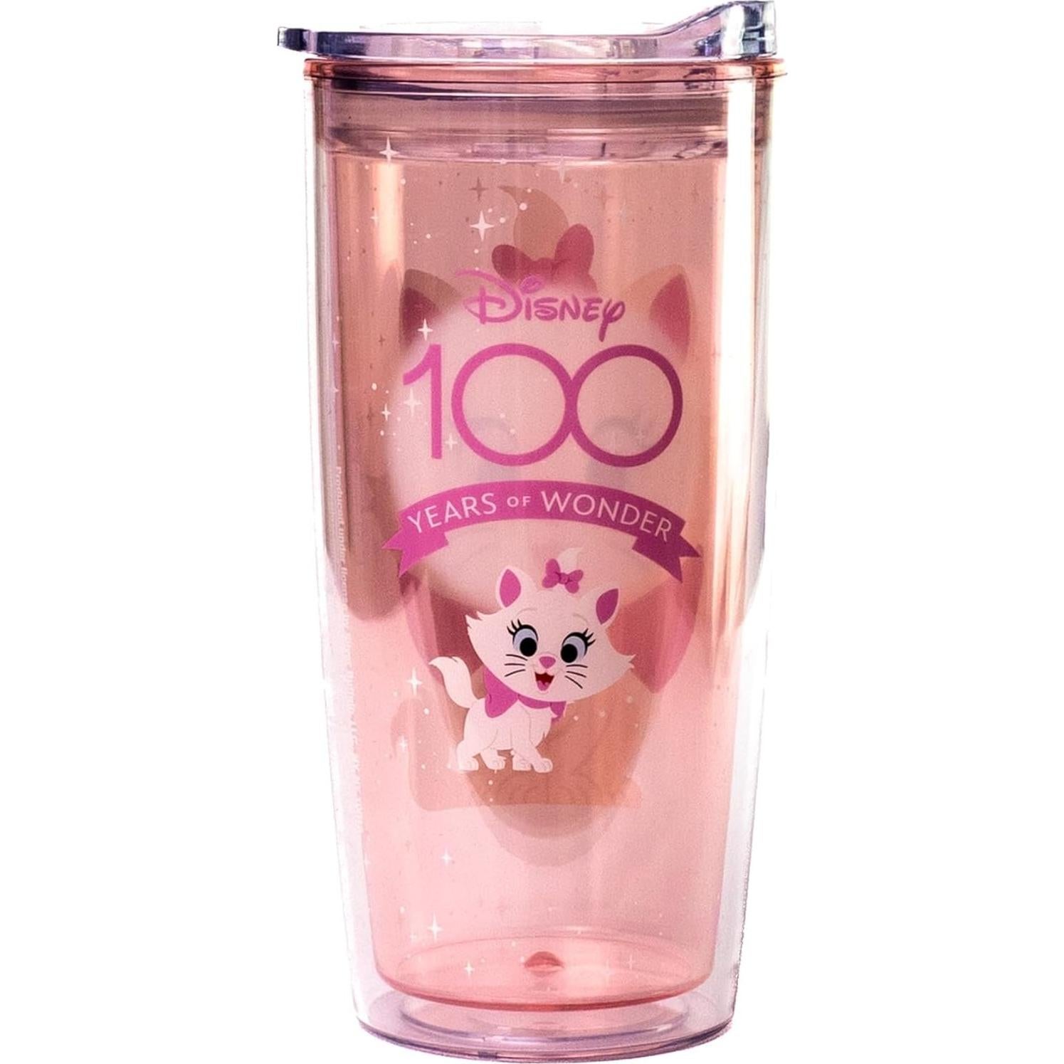 Vaso de Viaje Disney Aristogatos Marie Rosa 591 ml