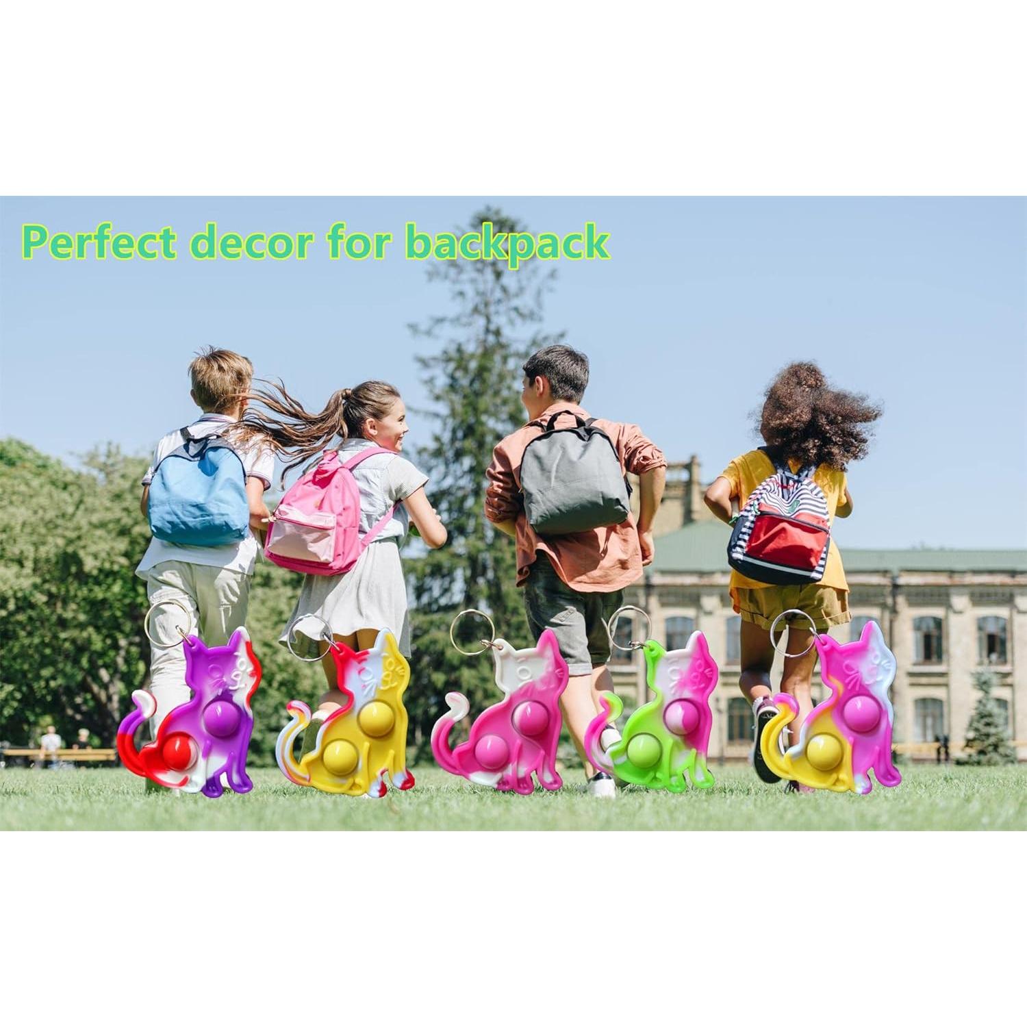 24 Juguetes Antiestrés Gato PSDFH para Niños y Estudiantes