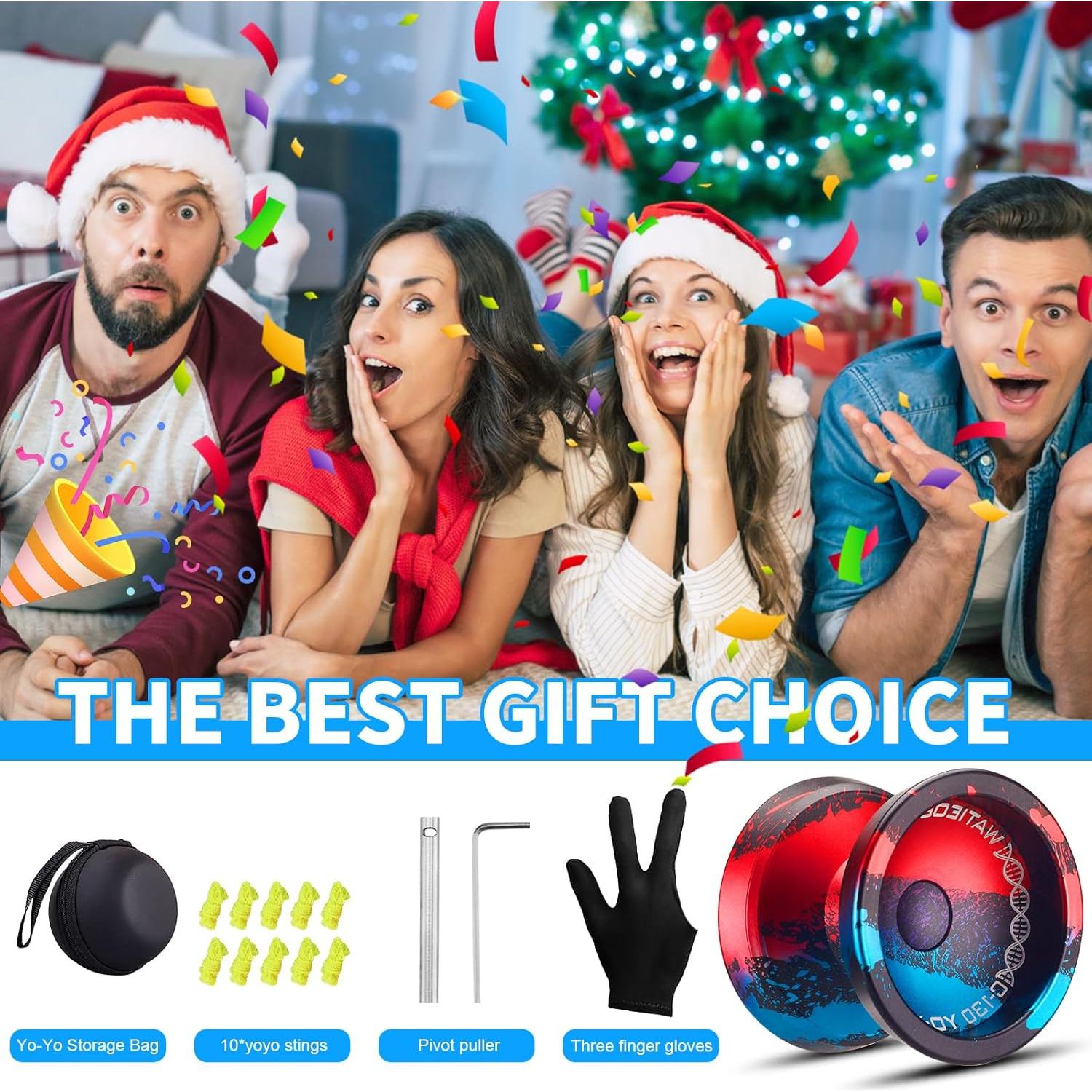 Yoyo Profesional WATIEOBOO C130 para Niños 8-12 Años