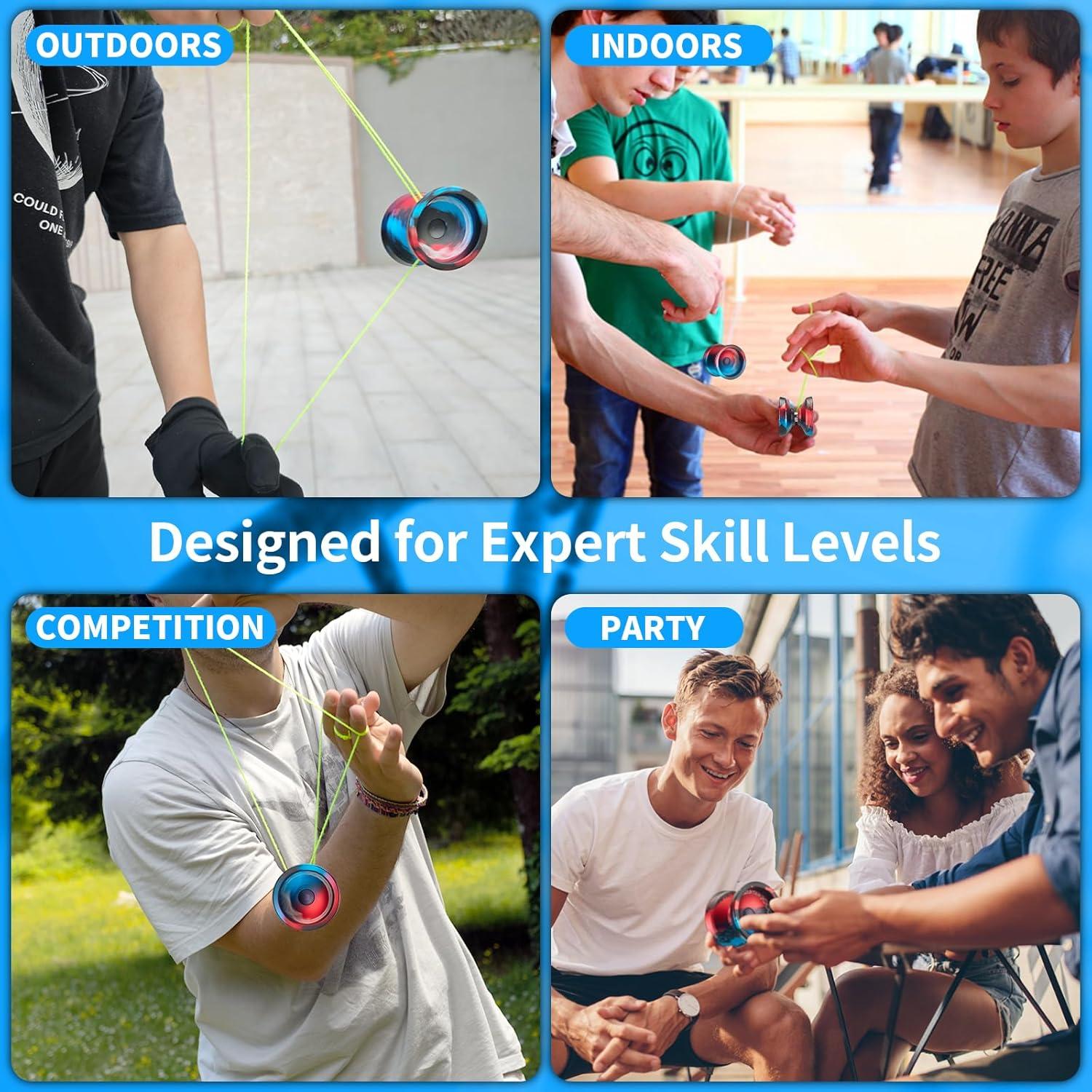 Yoyo Profesional WATIEOBOO C130 para Niños 8-12 Años