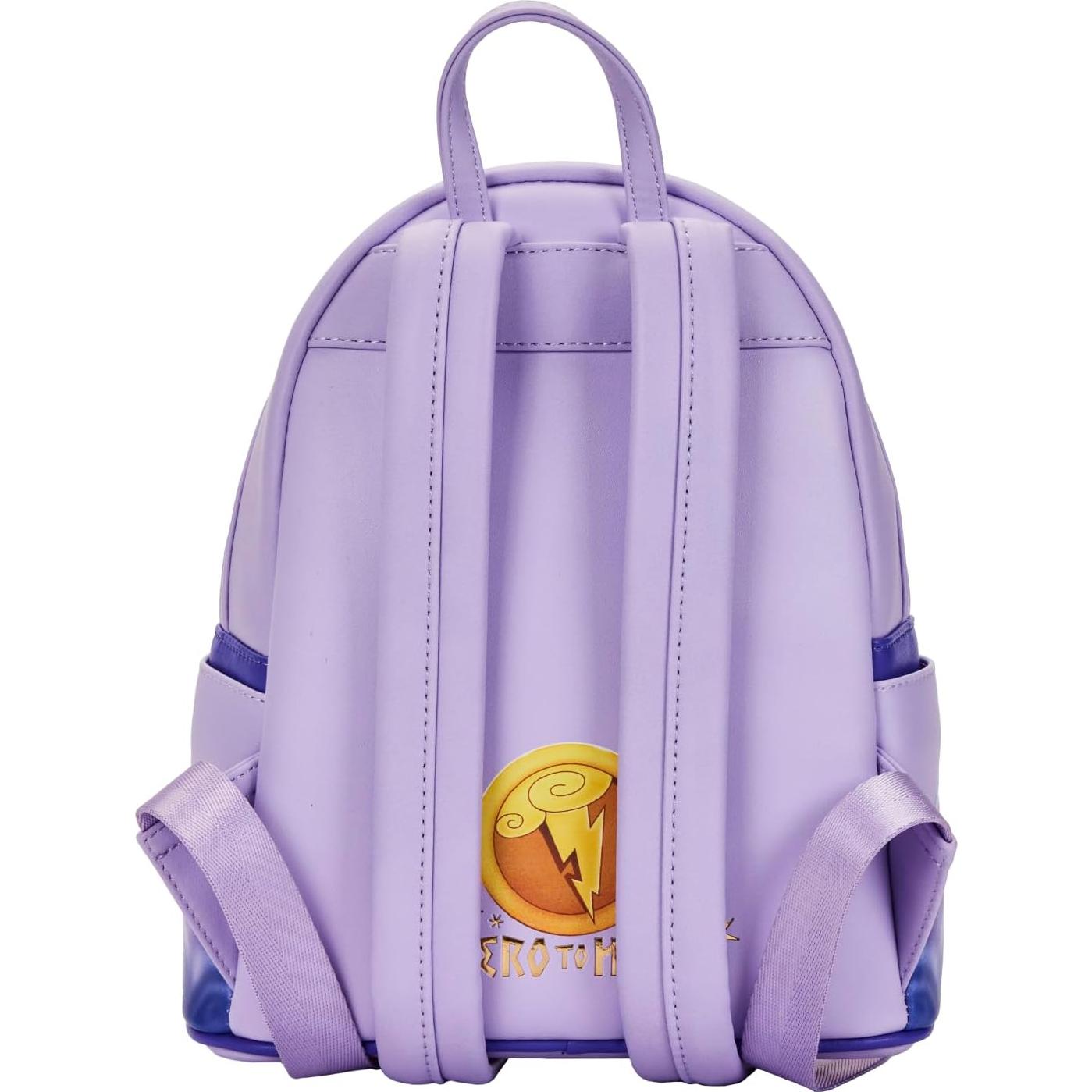 Mochila Mini Nubes Musas de Hércules Loungefly 22.86x11.43x26.67cm