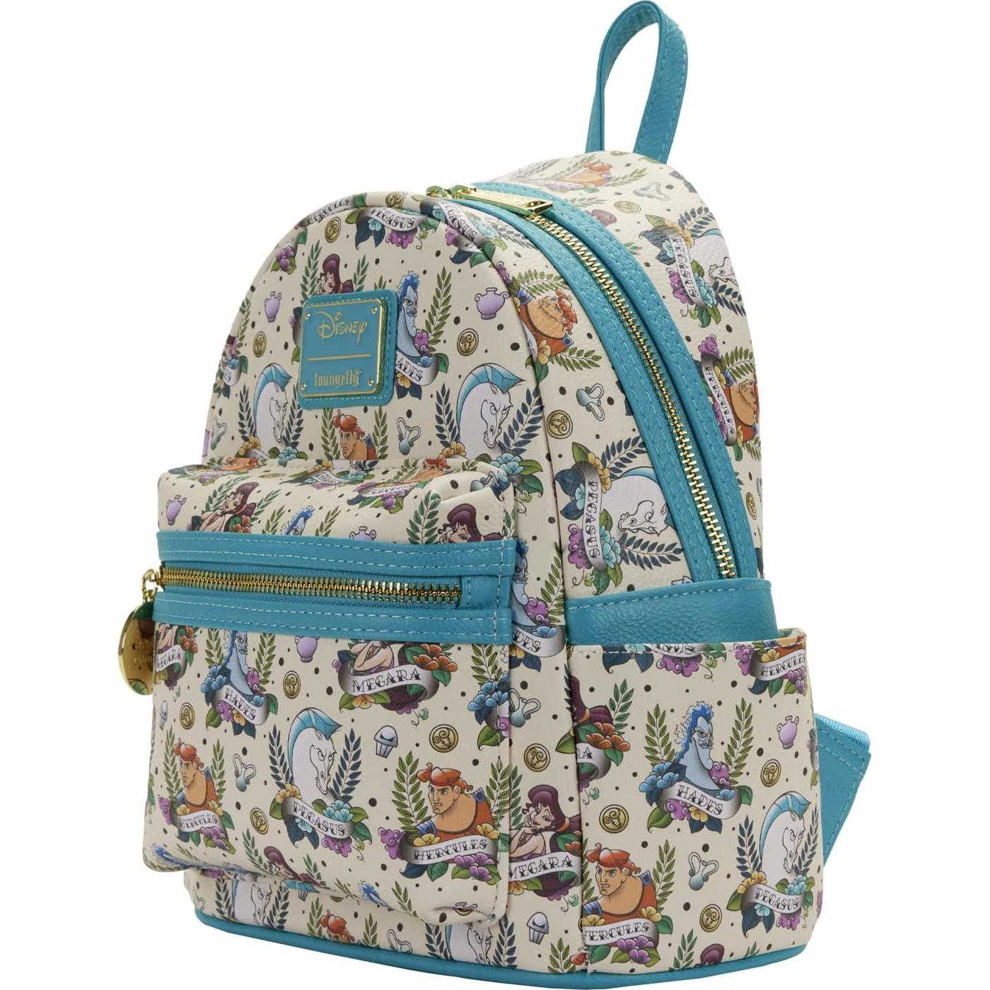 Mochila Mini Loungefly Disney Hércules 12x23x27cm