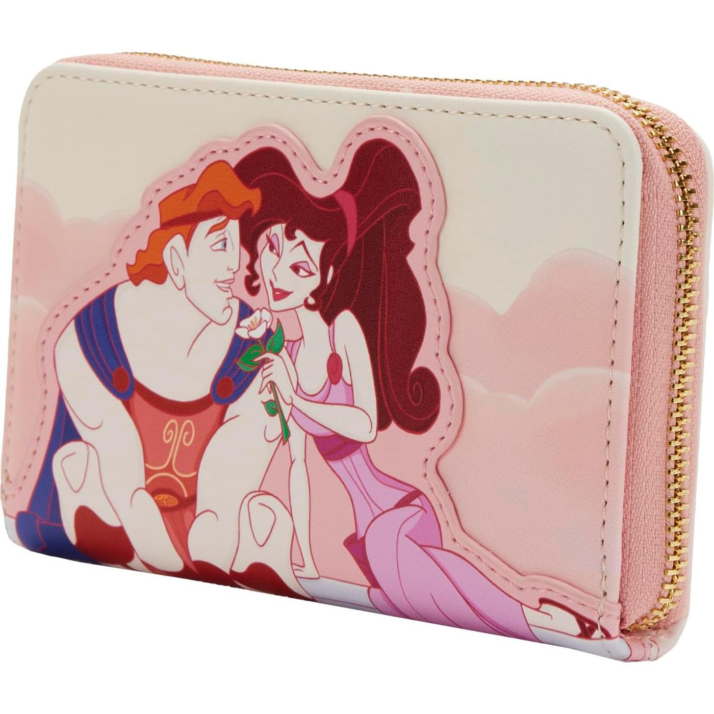 Billetera Loungefly 25 Aniversario Disney Hércules Meg y Herc