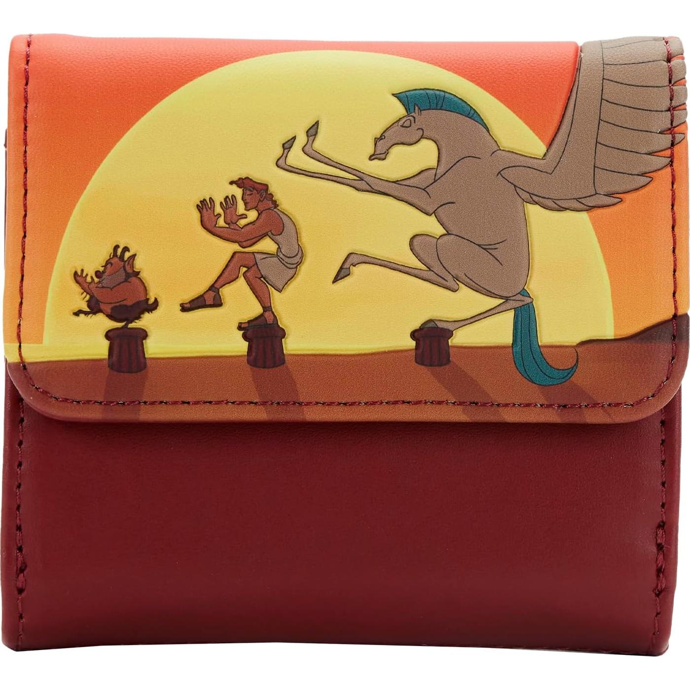 Billetera Loungefly Disney Héroes 25 Aniversario Atardecer