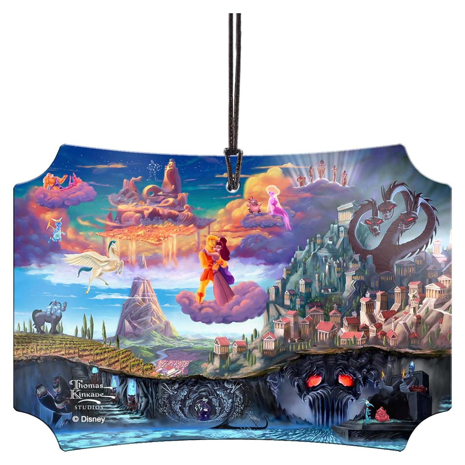 Accesorio de Metal Colgante Disney Héroes 10.16x6.35cm