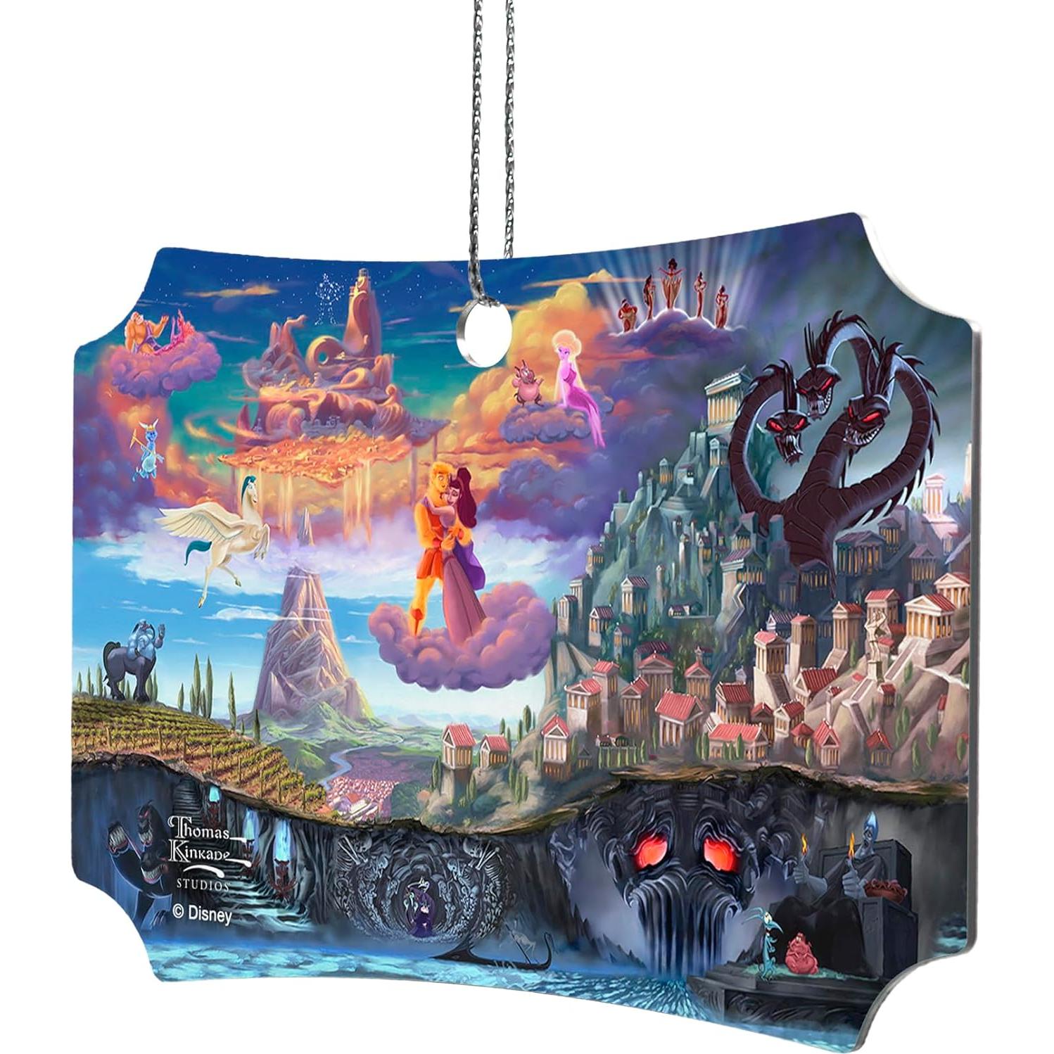 Accesorio de Metal Colgante Disney Héroes 10.16x6.35cm