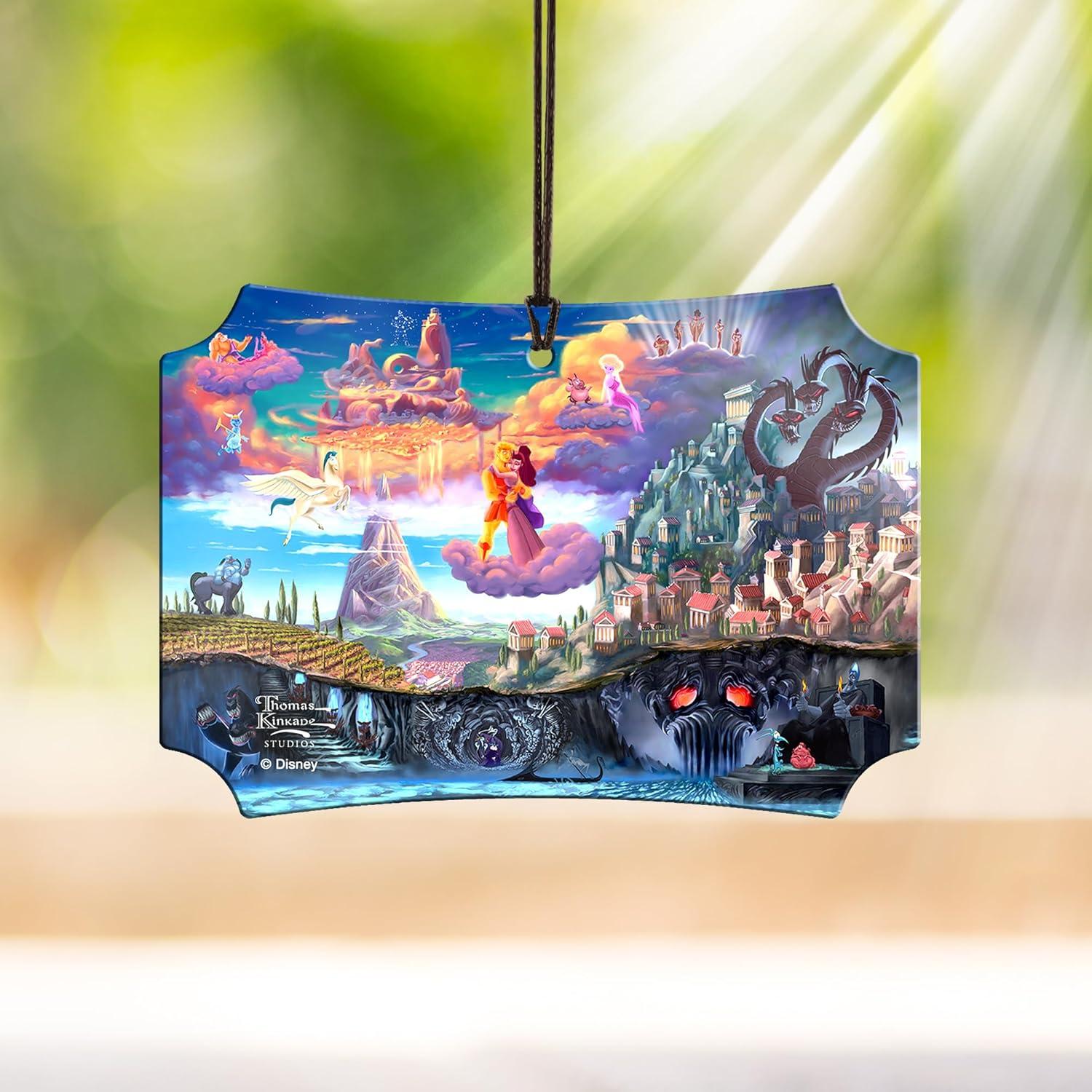 Accesorio de Metal Colgante Disney Héroes 10.16x6.35cm