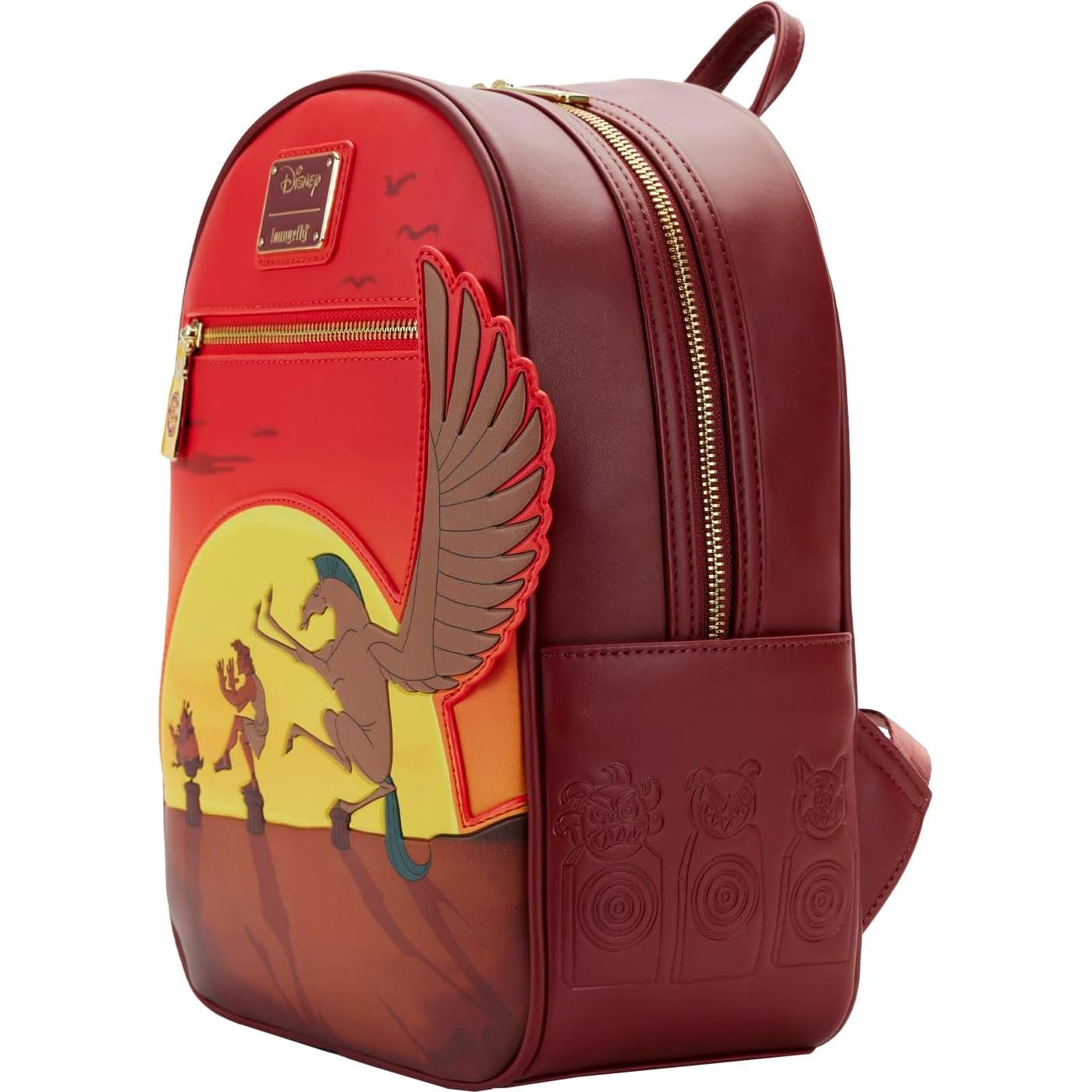 Mochila Mini Sunset Hercules Loungefly 25 Aniversario 22.86x11.43x30.48cm