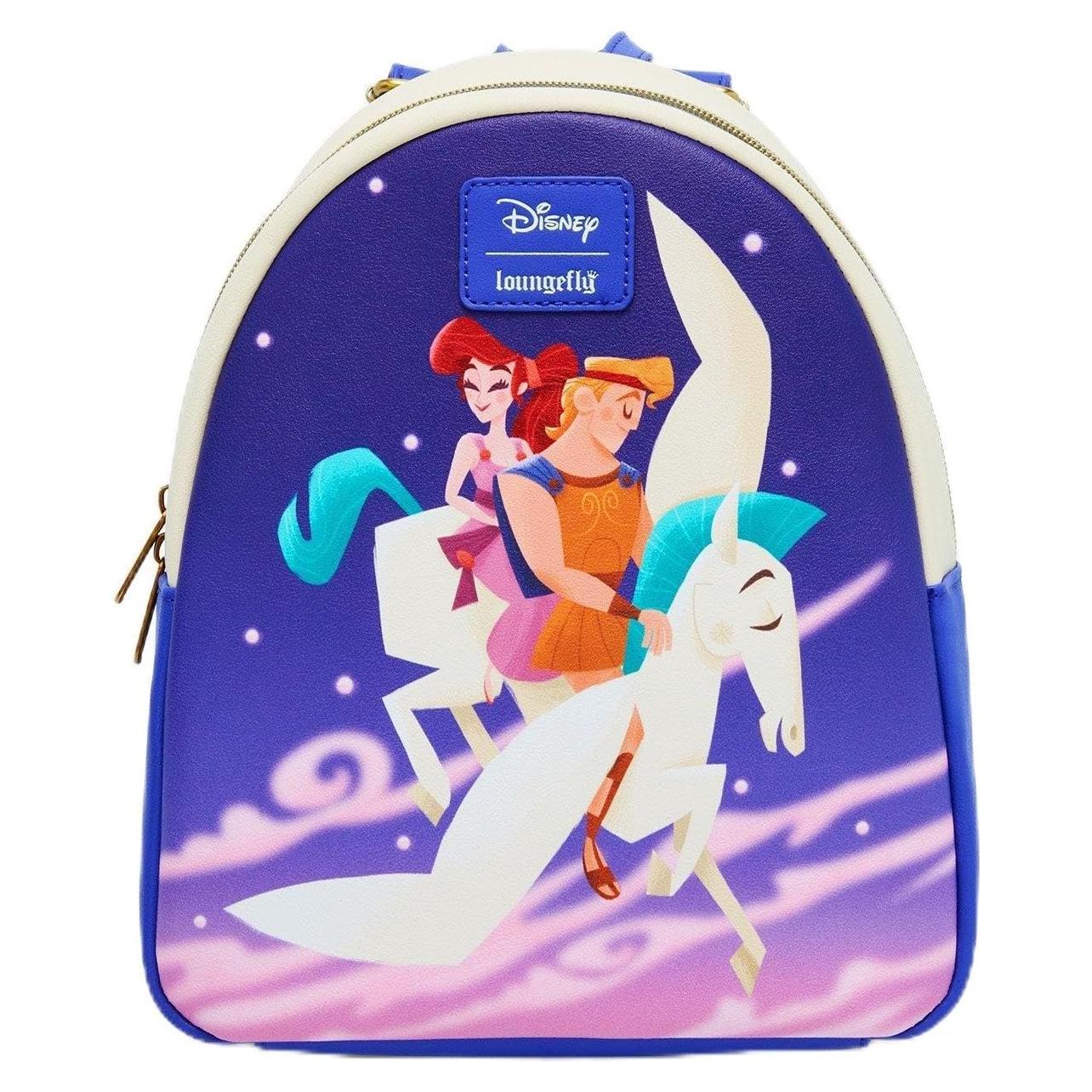 Mochila Mini Loungefly Disney Hércules Meg y Hércules 22x11x26cm