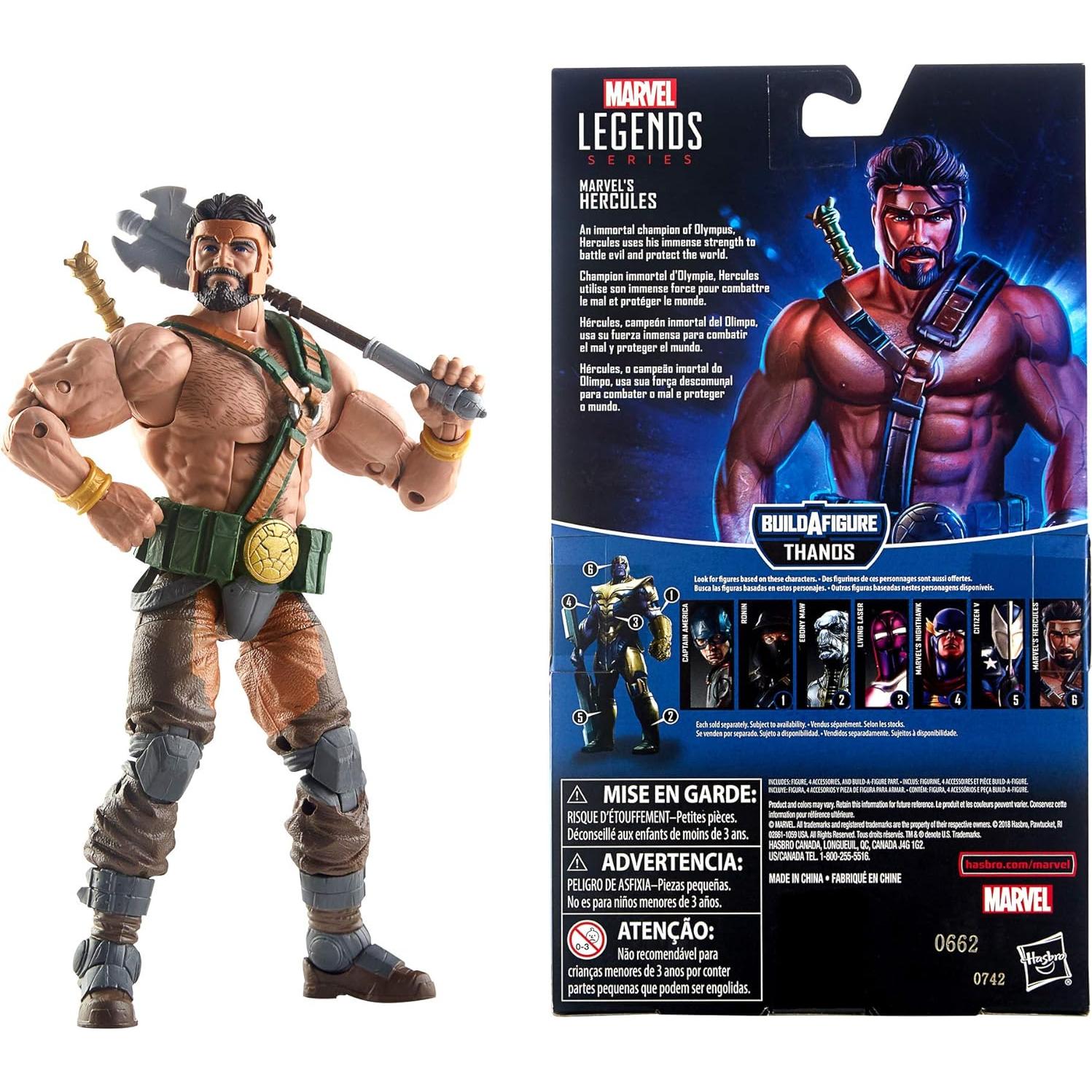 Figura Coleccionable Héroes Marvel Hasbro Hécules 15.24 cm