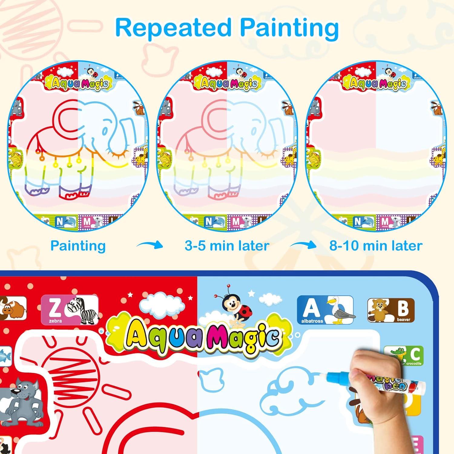 Alfombrilla Mágica de Dibujo de Agua Jasonwell 79x79 cm