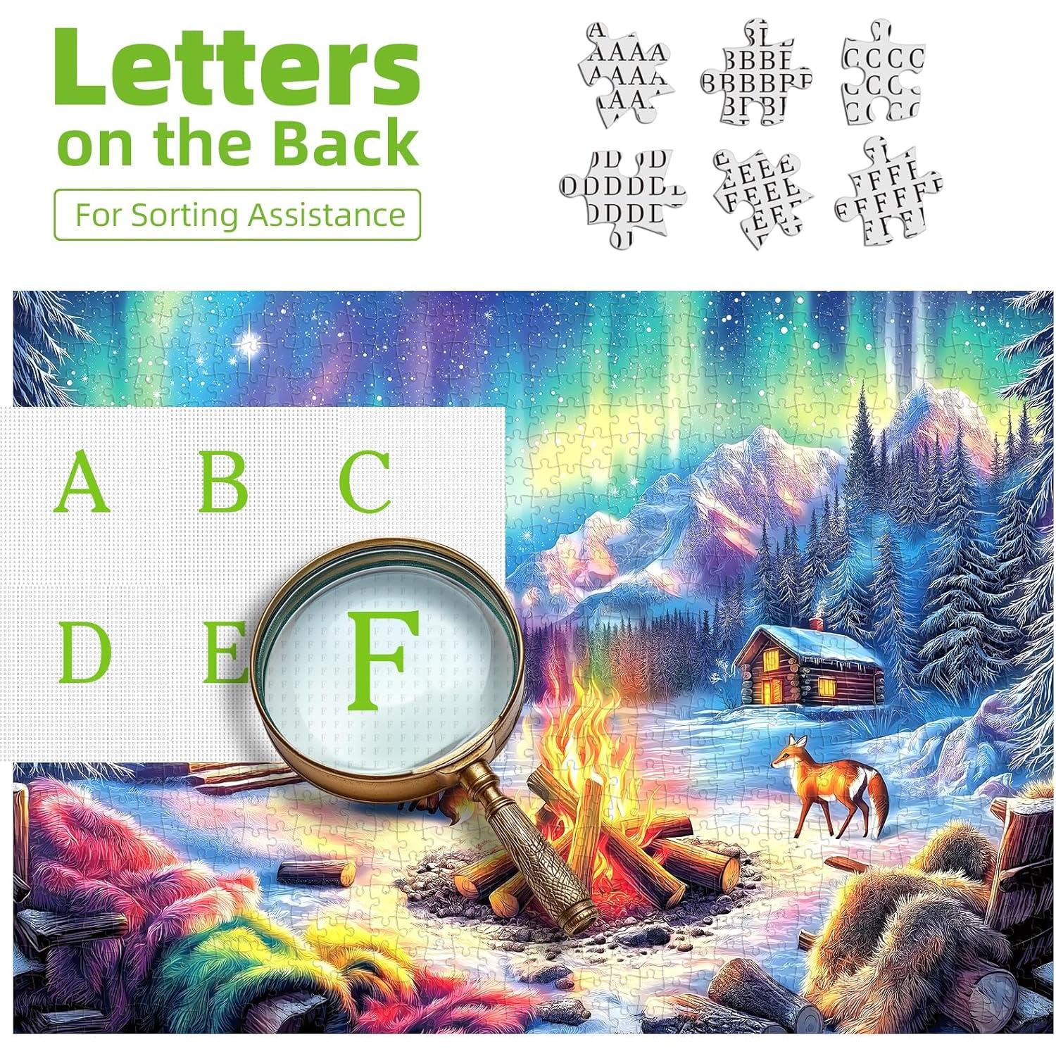 Rompecabezas 1000 Piezas Blueforest Aurora Boreal 69.85x50.04cm