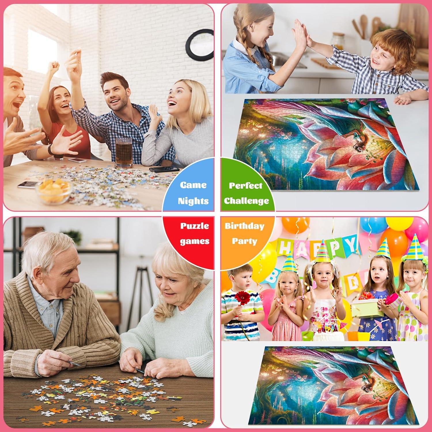 Rompecabezas TangMosaic 1000 Piezas Hadas Florales 70x50cm