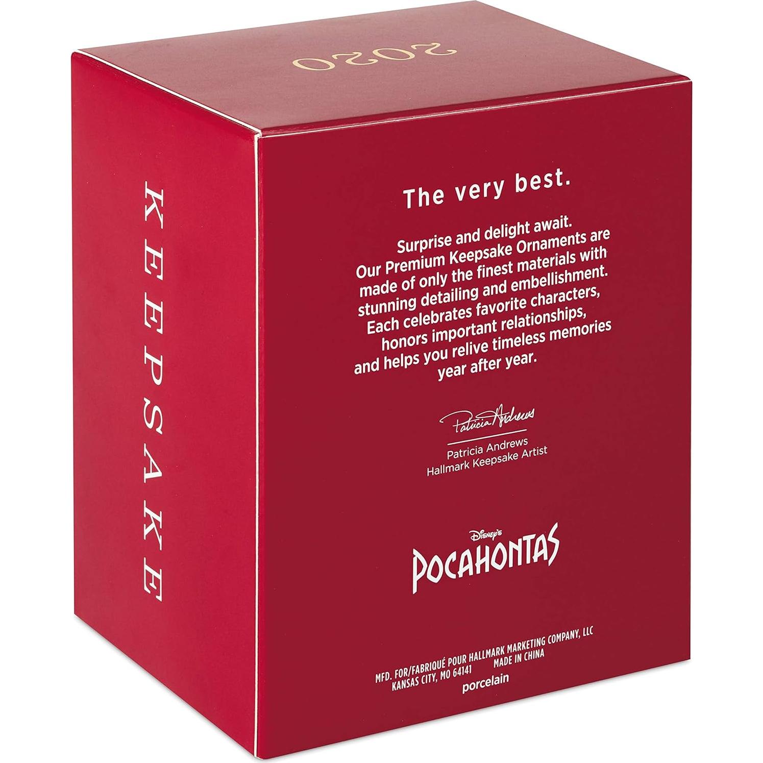 Adorno Navideño Hallmark Keepsake Pocahontas 25 Aniversario