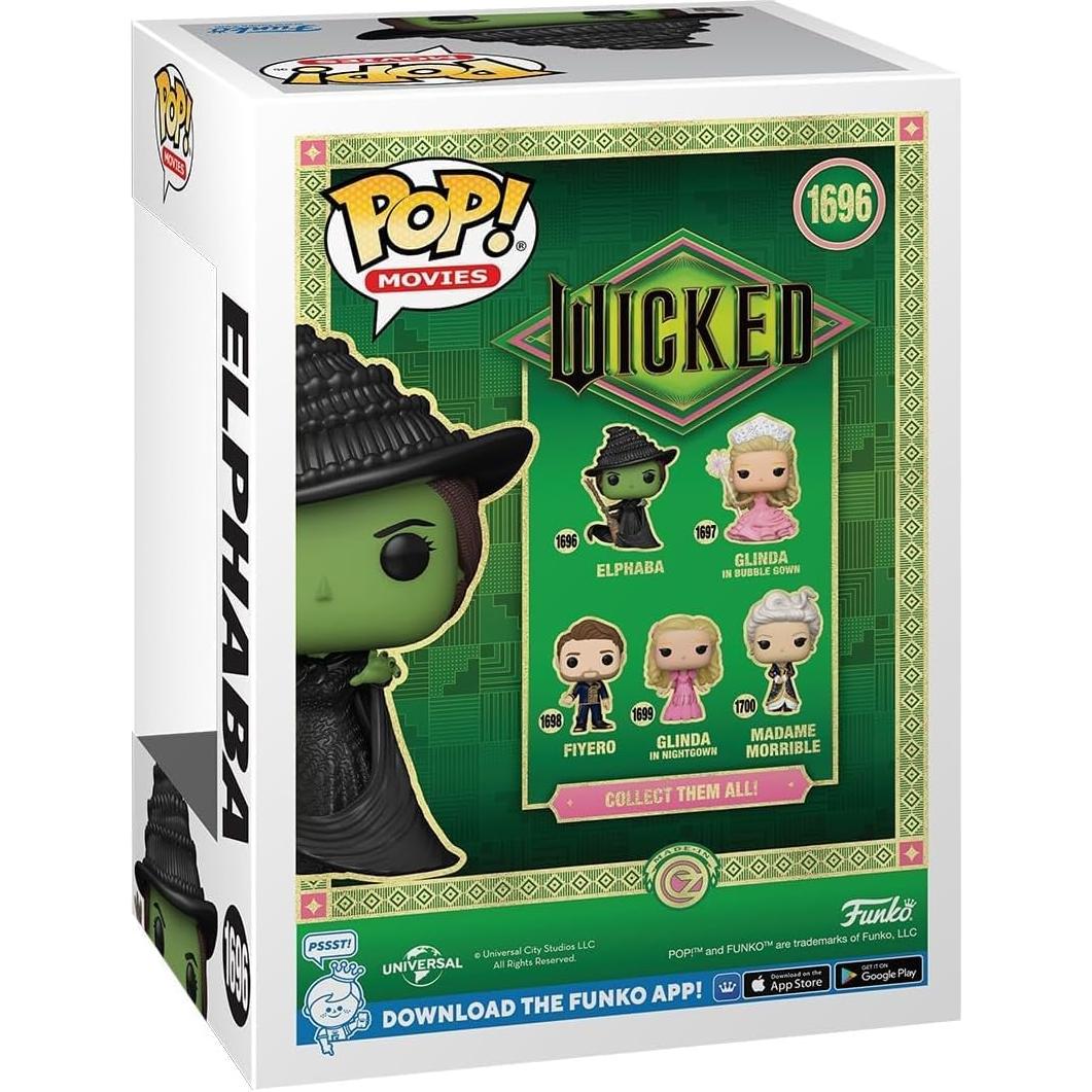 Figura de Vinilo Funko Pop! Elphaba Wicked 9.5 cm con Funda