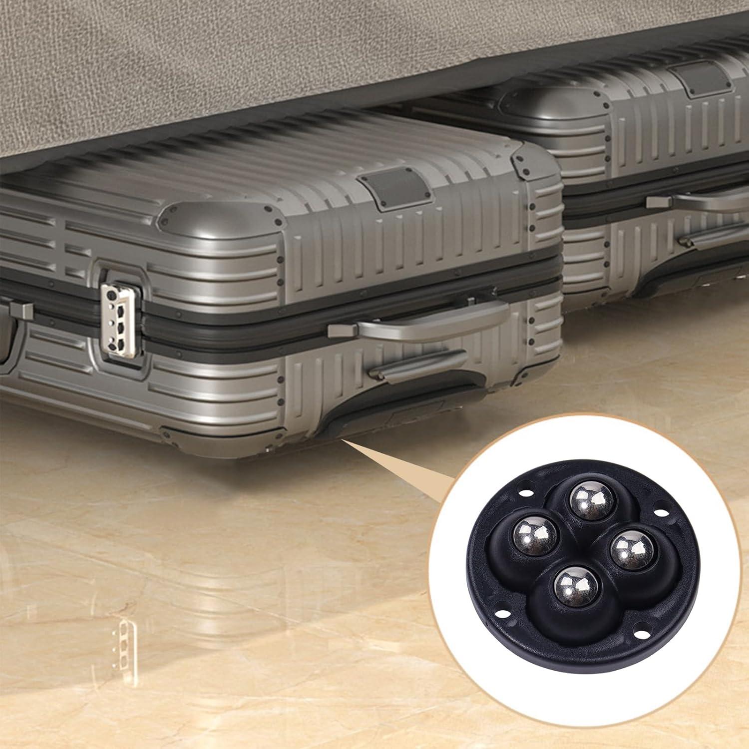 Ruedas Mini Autoadhesivas ATROPOS 20 Pcs 360° Rotación