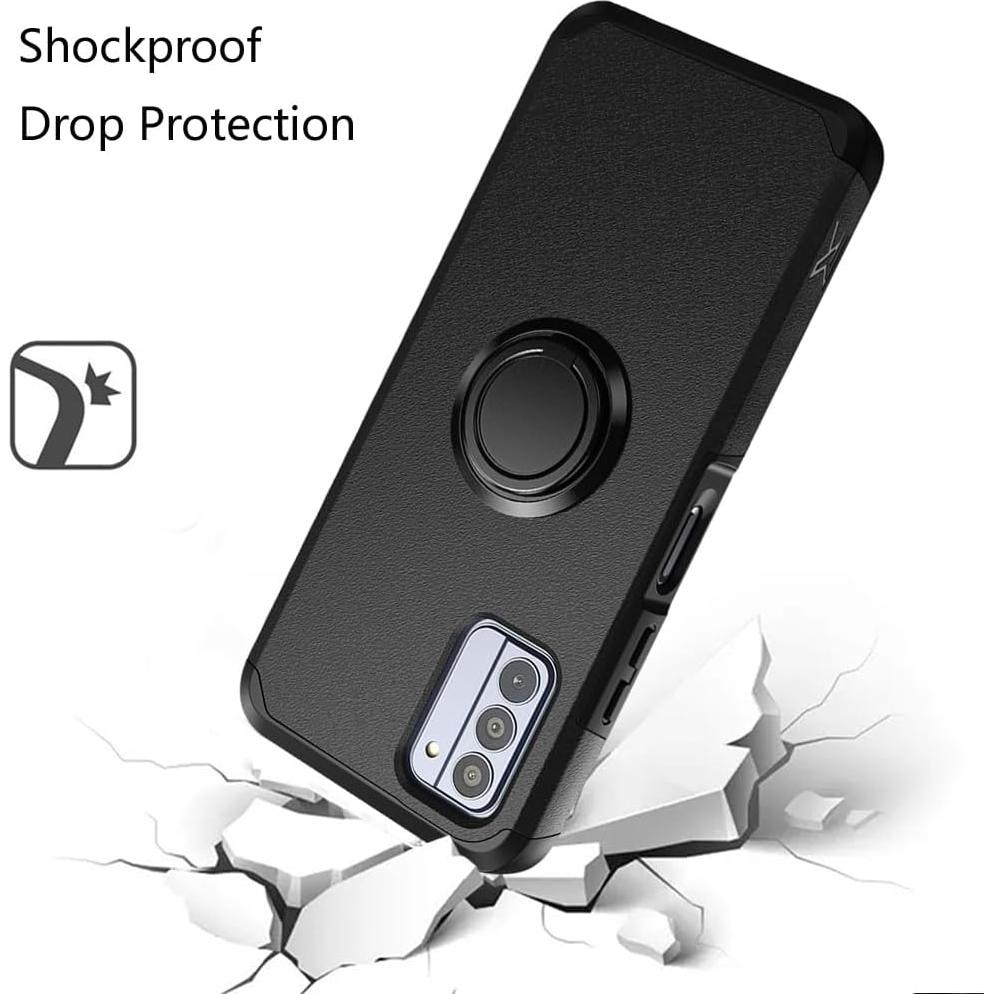 Funda HRWireless para Nokia G310 5G con Soporte y Vidrio Templado