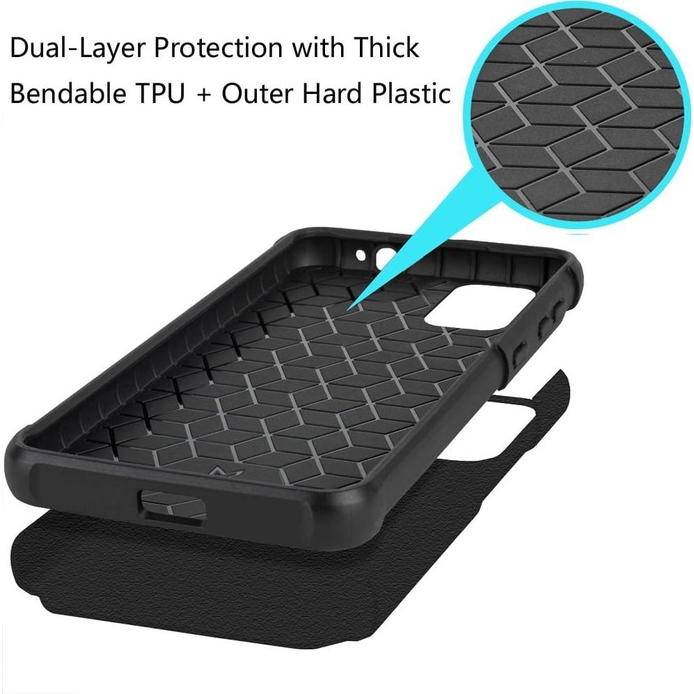 Funda HRWireless para Nokia G310 5G con Soporte y Vidrio Templado