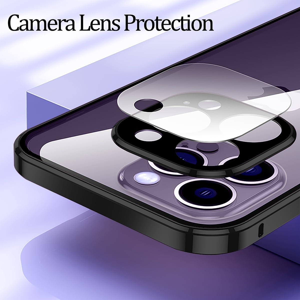 Funda Honor Magic 6 Pro Cristal Espejo Negro A Prueba de Golpes