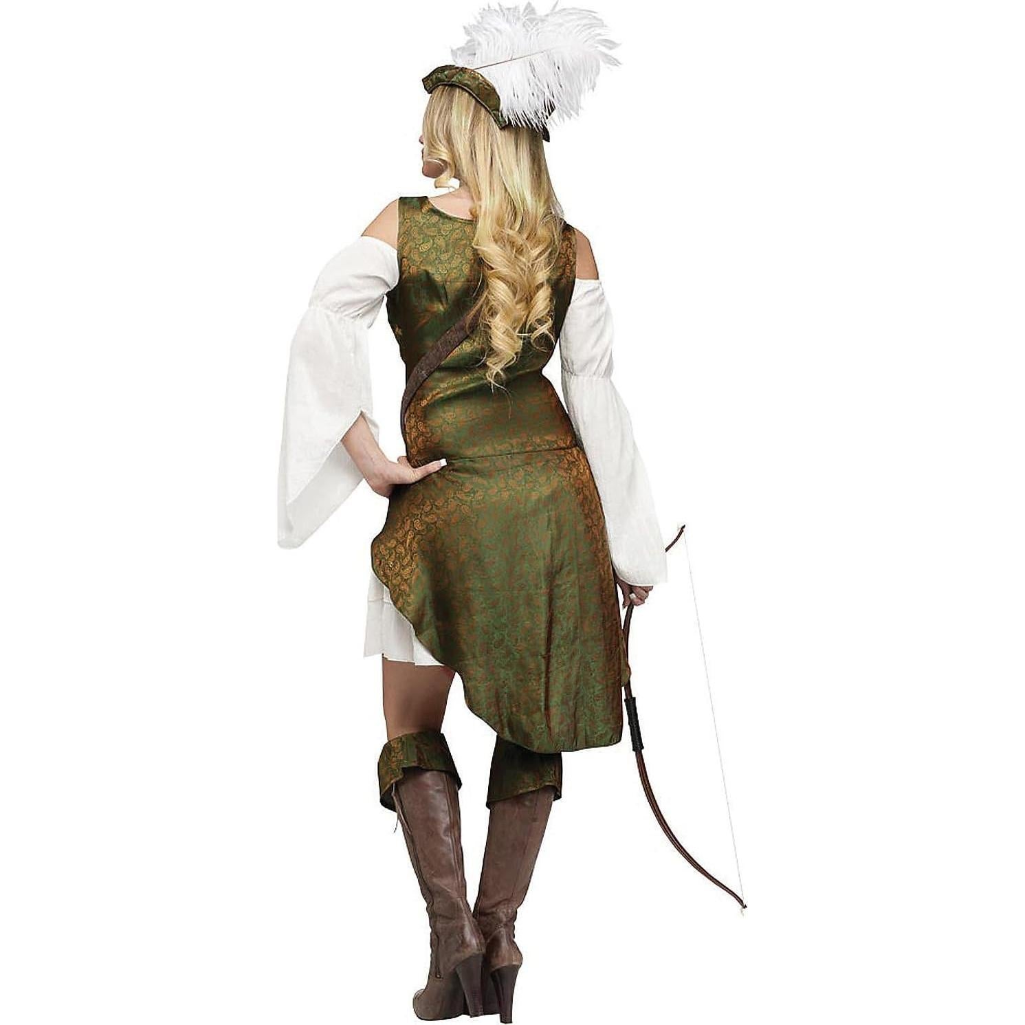 Disfraz Robin Hood Adulto Pequeño 4-6 Crema Verde