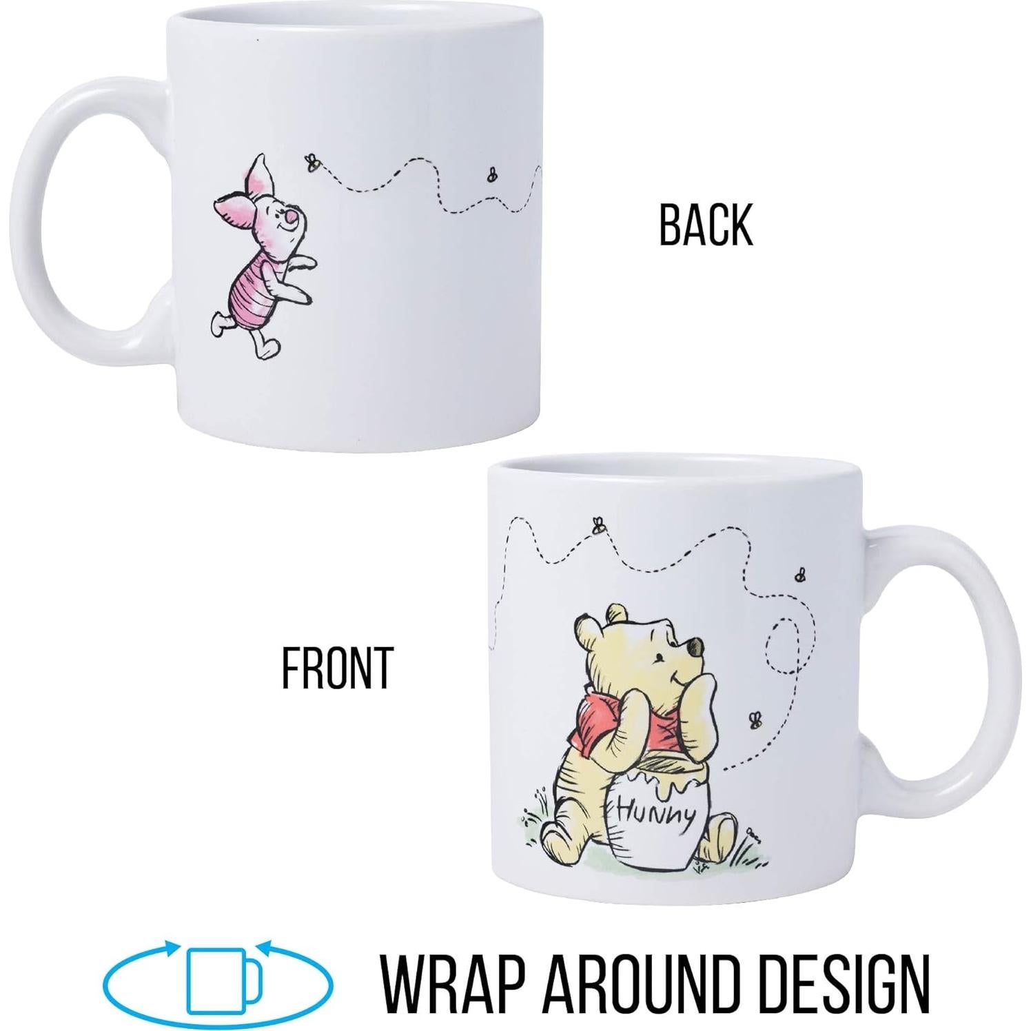 Taza de cerámica Silver Buffalo Winnie the Pooh 590 ml