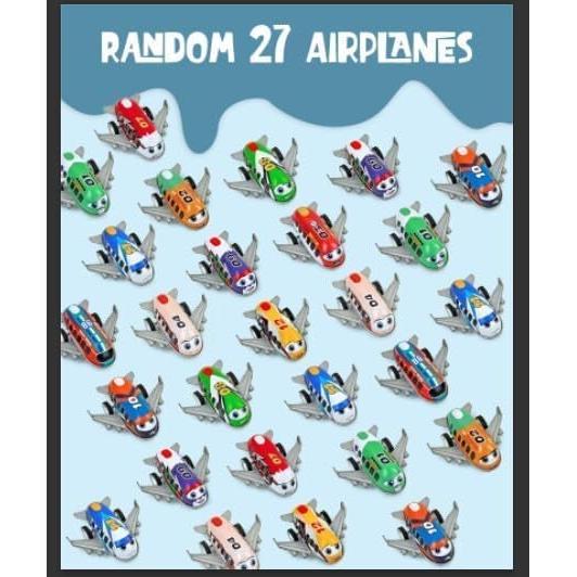 Juguetes de aviones de retroceso Vileafy - 27 piezas para niños