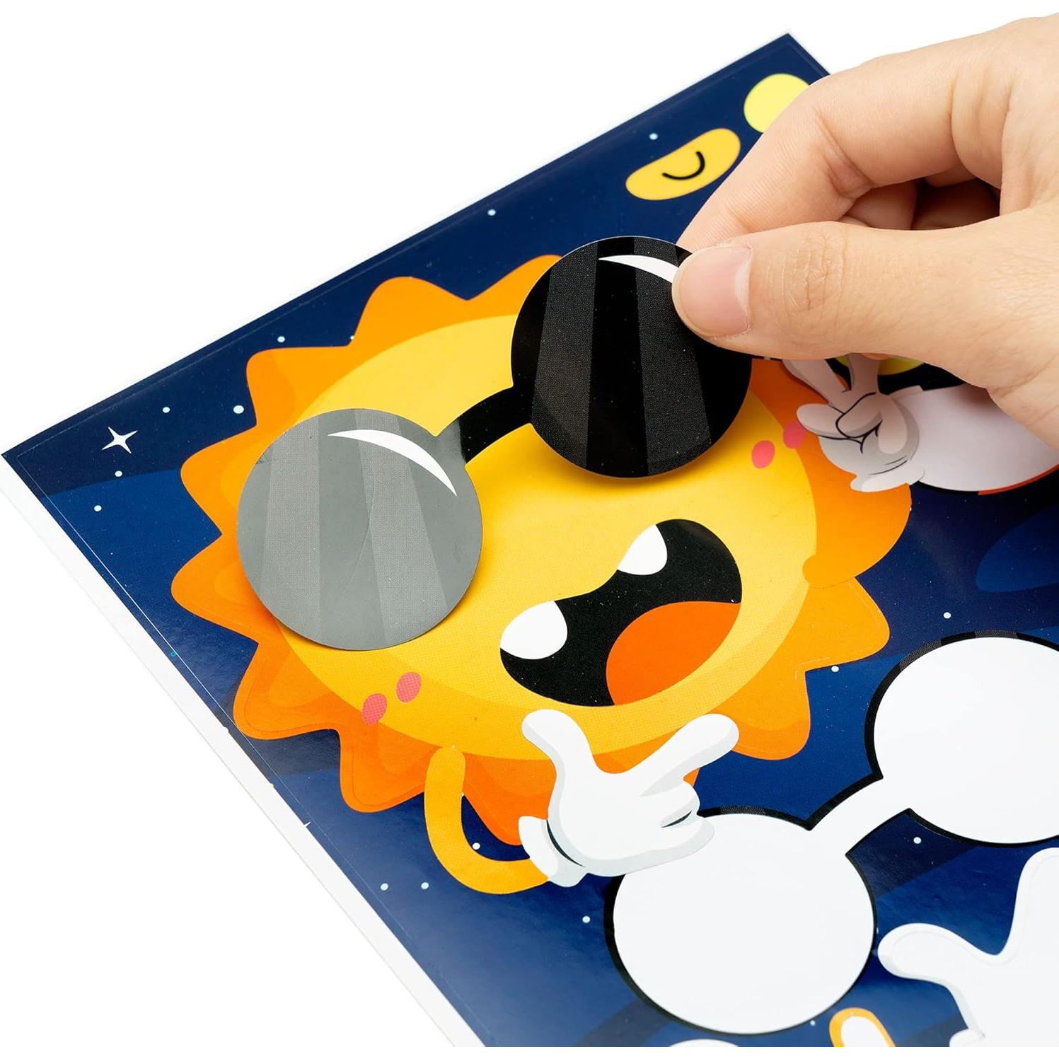 Stickers de Planetas WATINC 45 Piezas para Niños - Fiesta