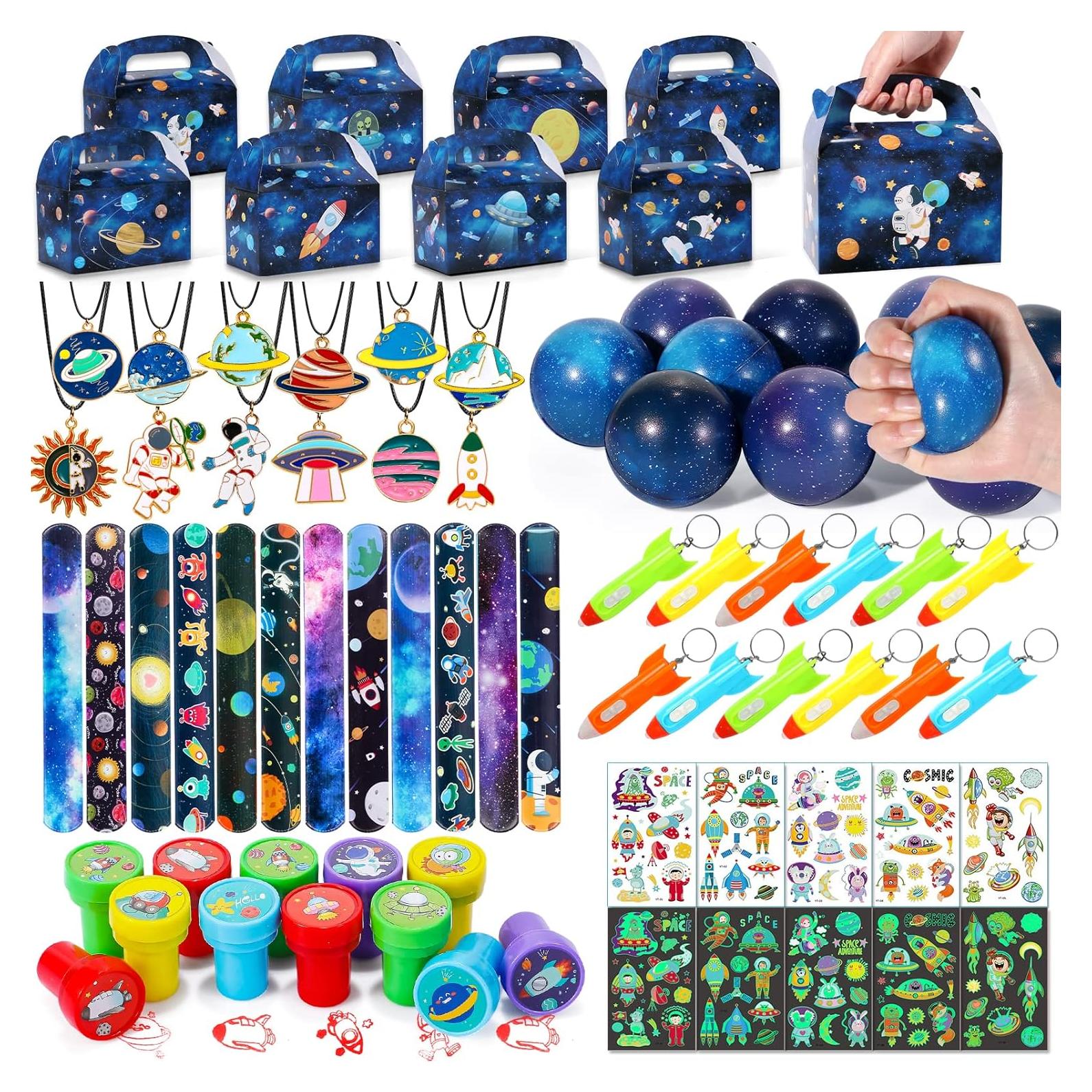 Kit de Recuerdos Fiesta Espacial Golray 84 Piezas para Niños
