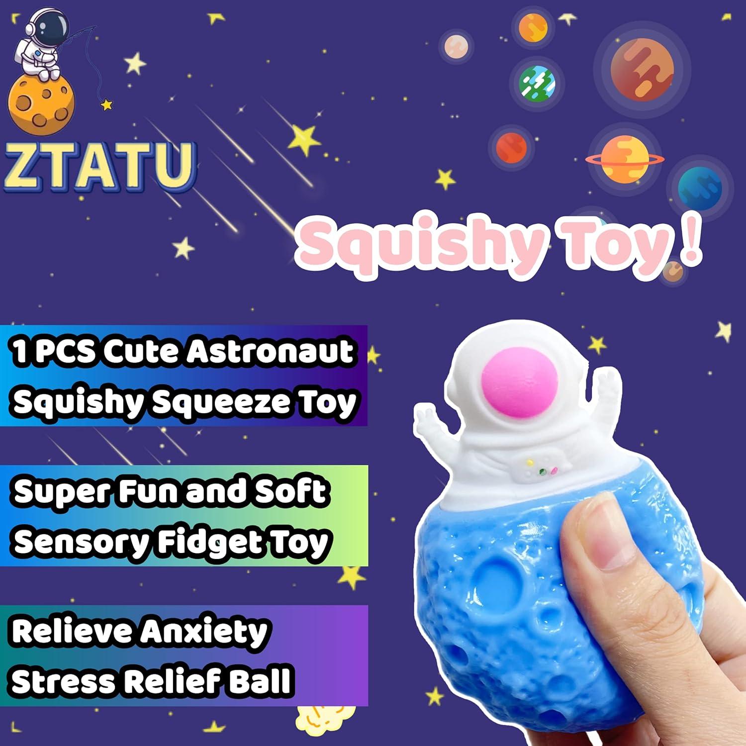 Pelota Antiestrés Astronauta ZTATU 7.99 cm Juguete Sensorial