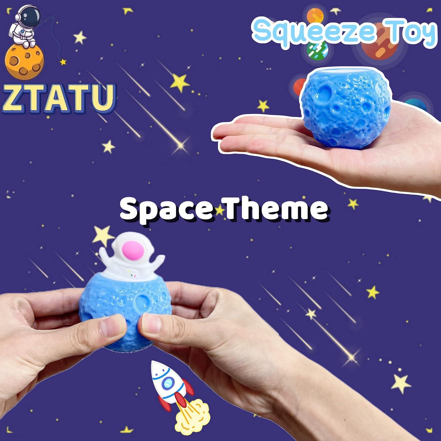 Pelota Antiestrés Astronauta ZTATU 7.99 cm Juguete Sensorial