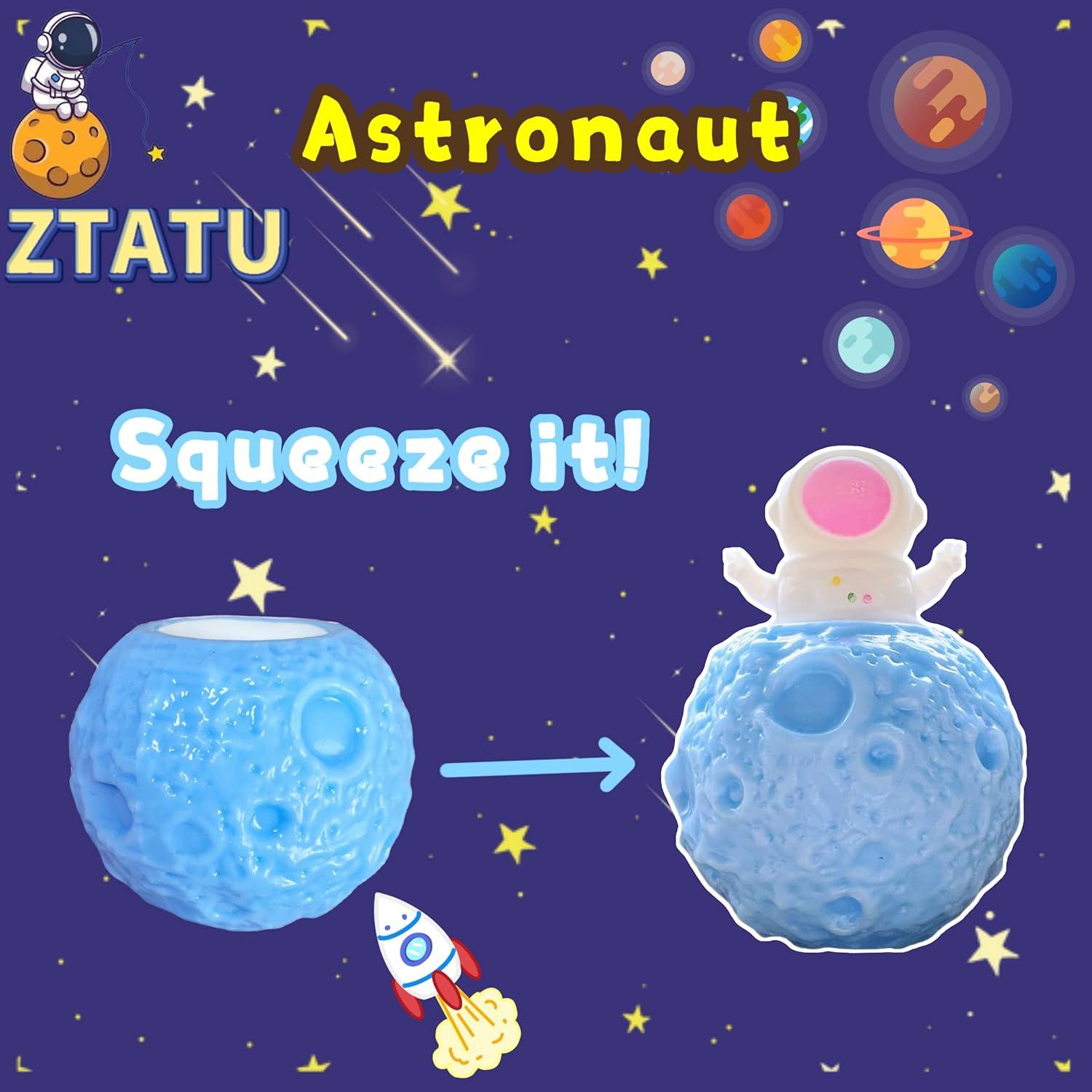 Pelota Antiestrés Astronauta ZTATU 7.99 cm Juguete Sensorial