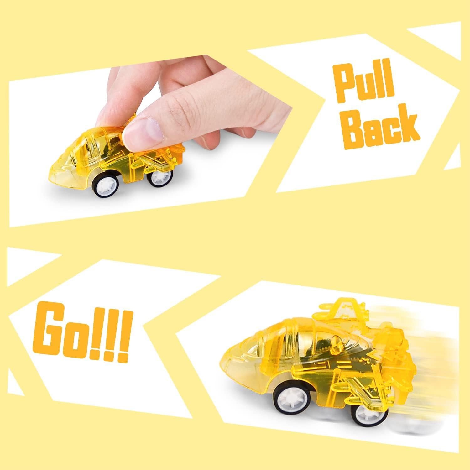 Coches Mini de Retroceso Vileafy - 50 Vehículos para Niños