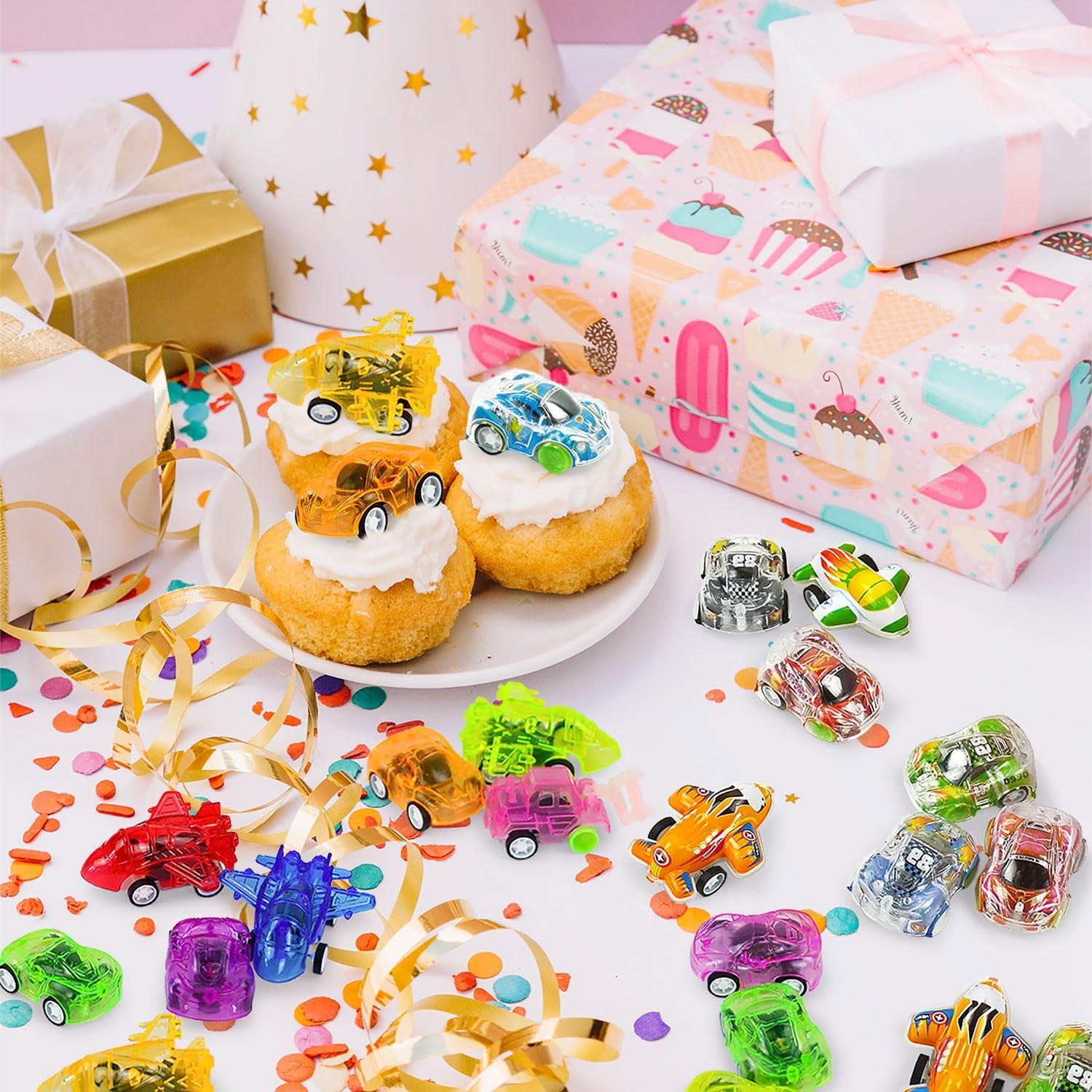 Coches Mini de Retroceso Vileafy - 50 Vehículos para Niños