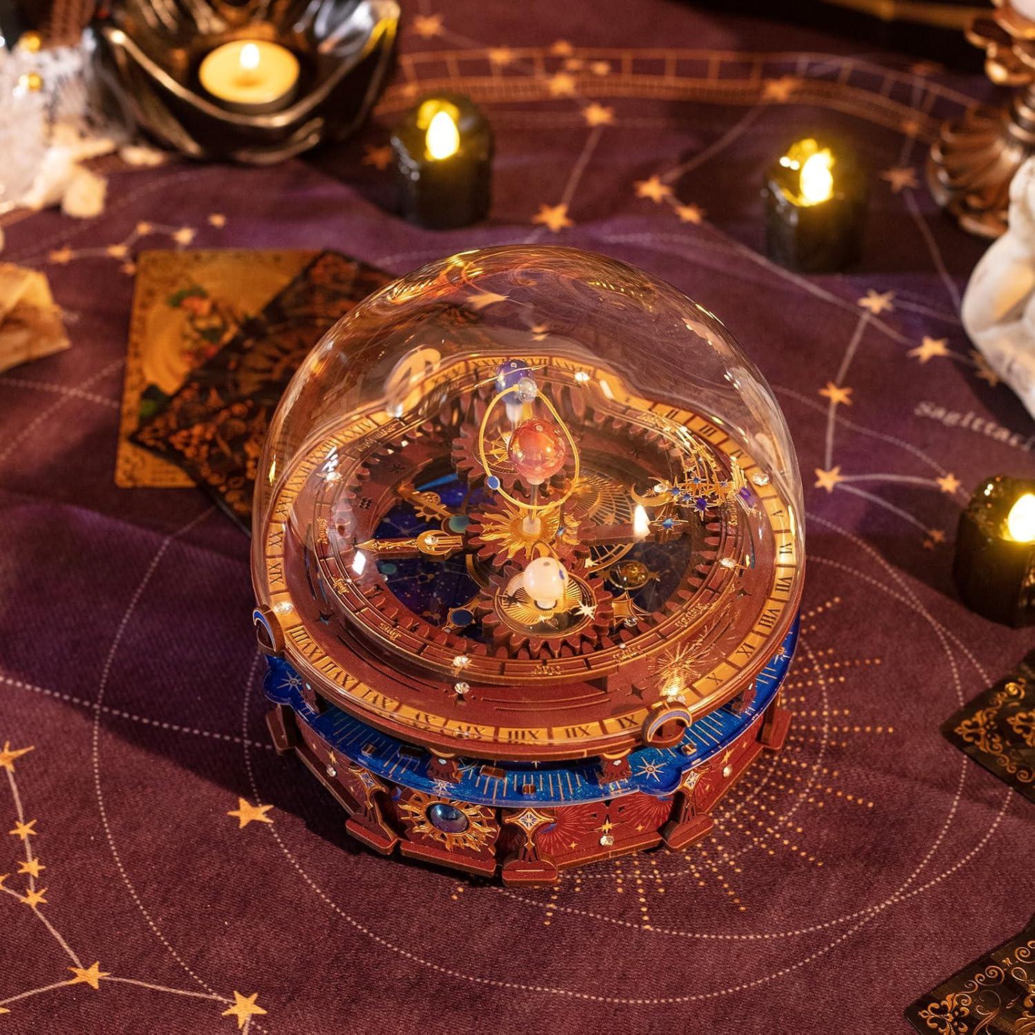 Rompecabezas 3D de Madera MU El Planisferio 20.5cm DIY