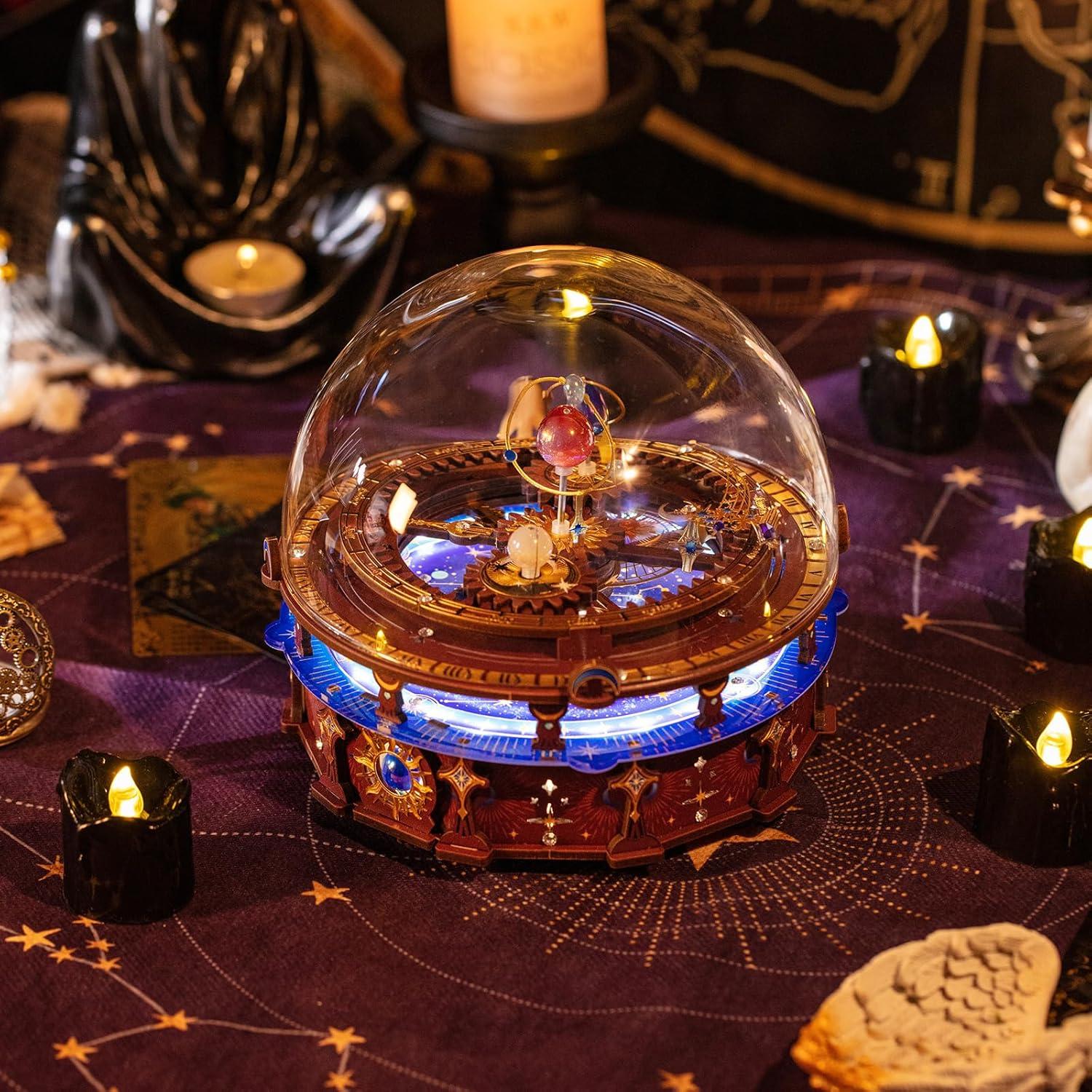 Rompecabezas 3D de Madera MU El Planisferio 20.5cm DIY