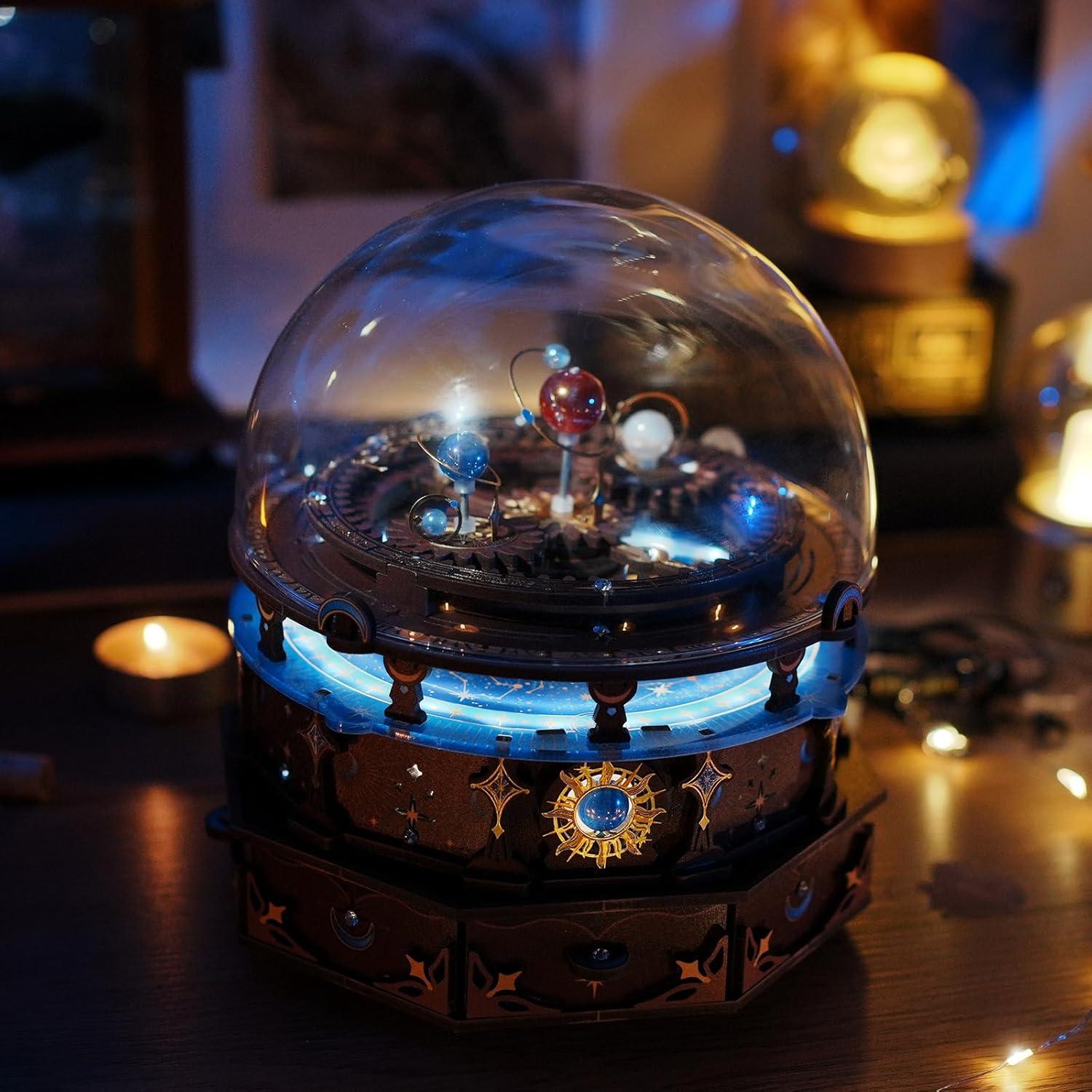 Rompecabezas 3D de Madera MU El Planisferio 20.5cm DIY