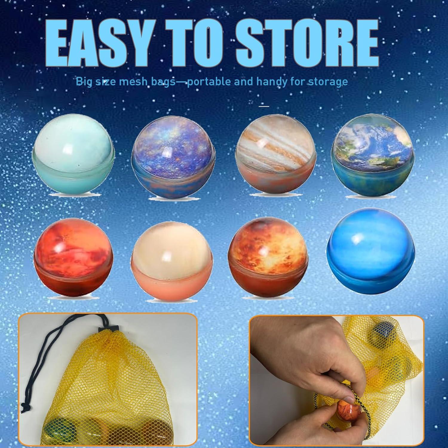 Pelotas Rebotadoras del Sistema Solar Baarnse 45mm - 8PCS