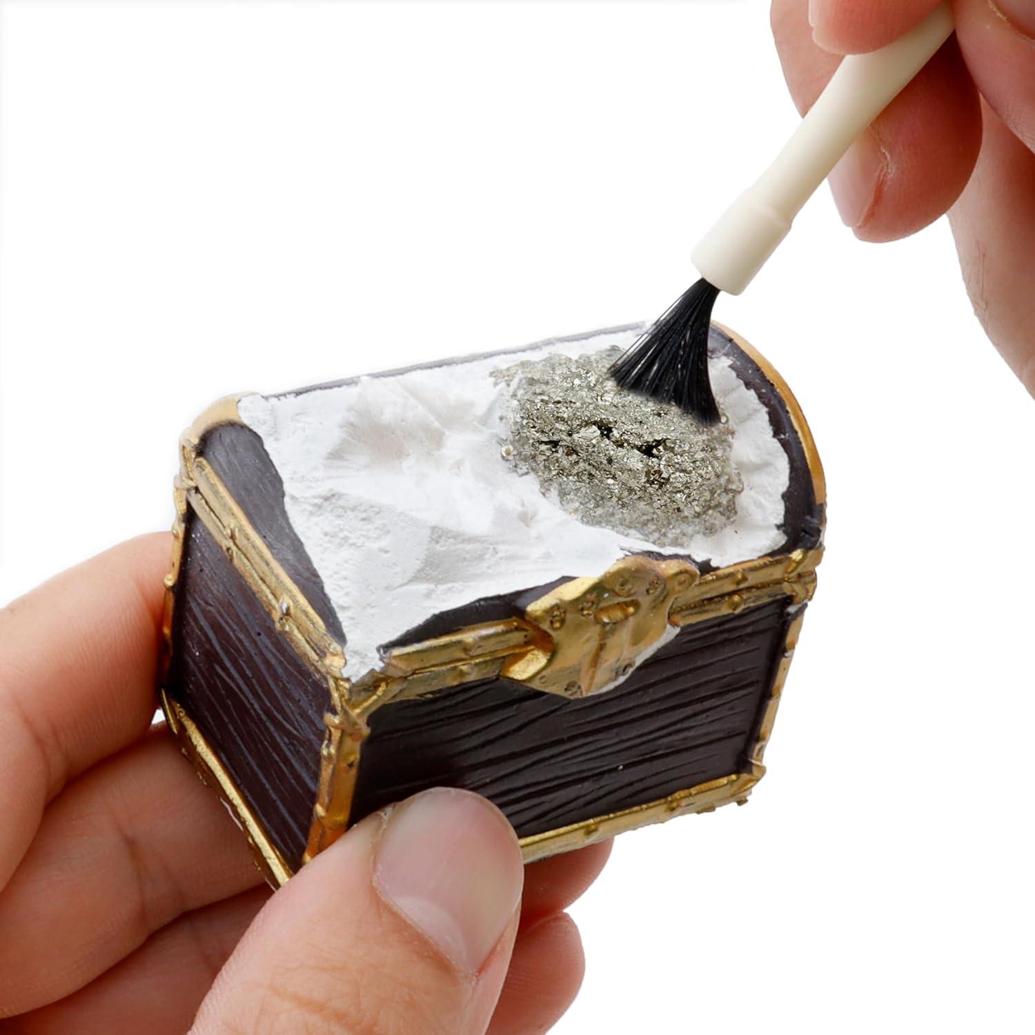 Kit de Excavación de Cofre del Tesoro Dancing Bear para 12 Niños