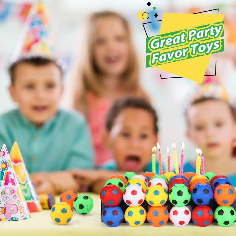 34 Mini Spinners Antiestrés Fútbol Dilabnda 3.05 cm