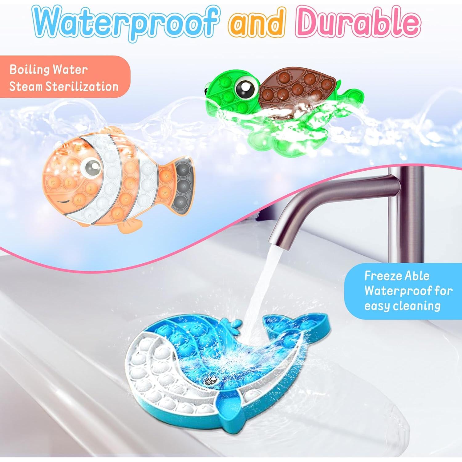 3 Paquetes Juguetes Antiestrés Woplagyreat Animales Marinos