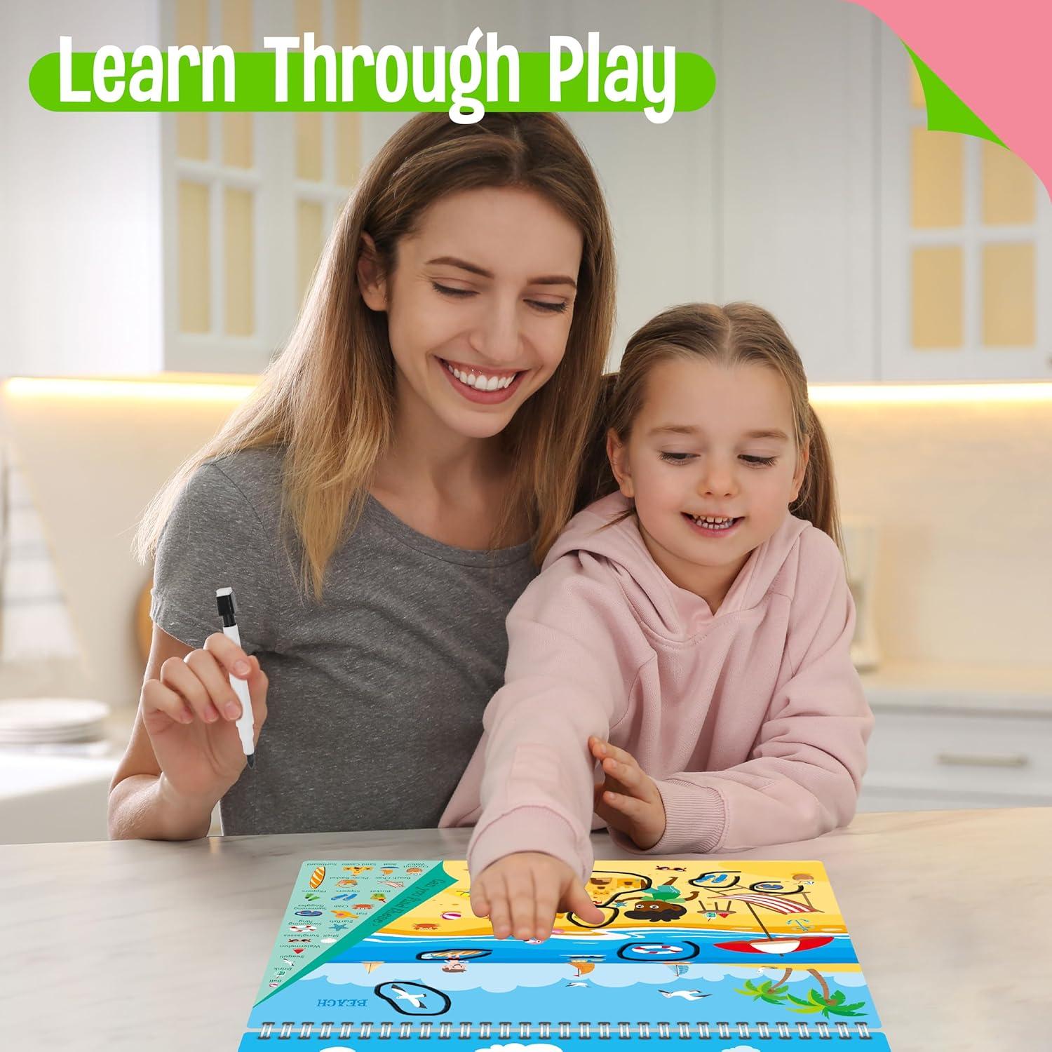 Libro de Buscar y Encontrar SpriteGru 30 Temas 32 Páginas